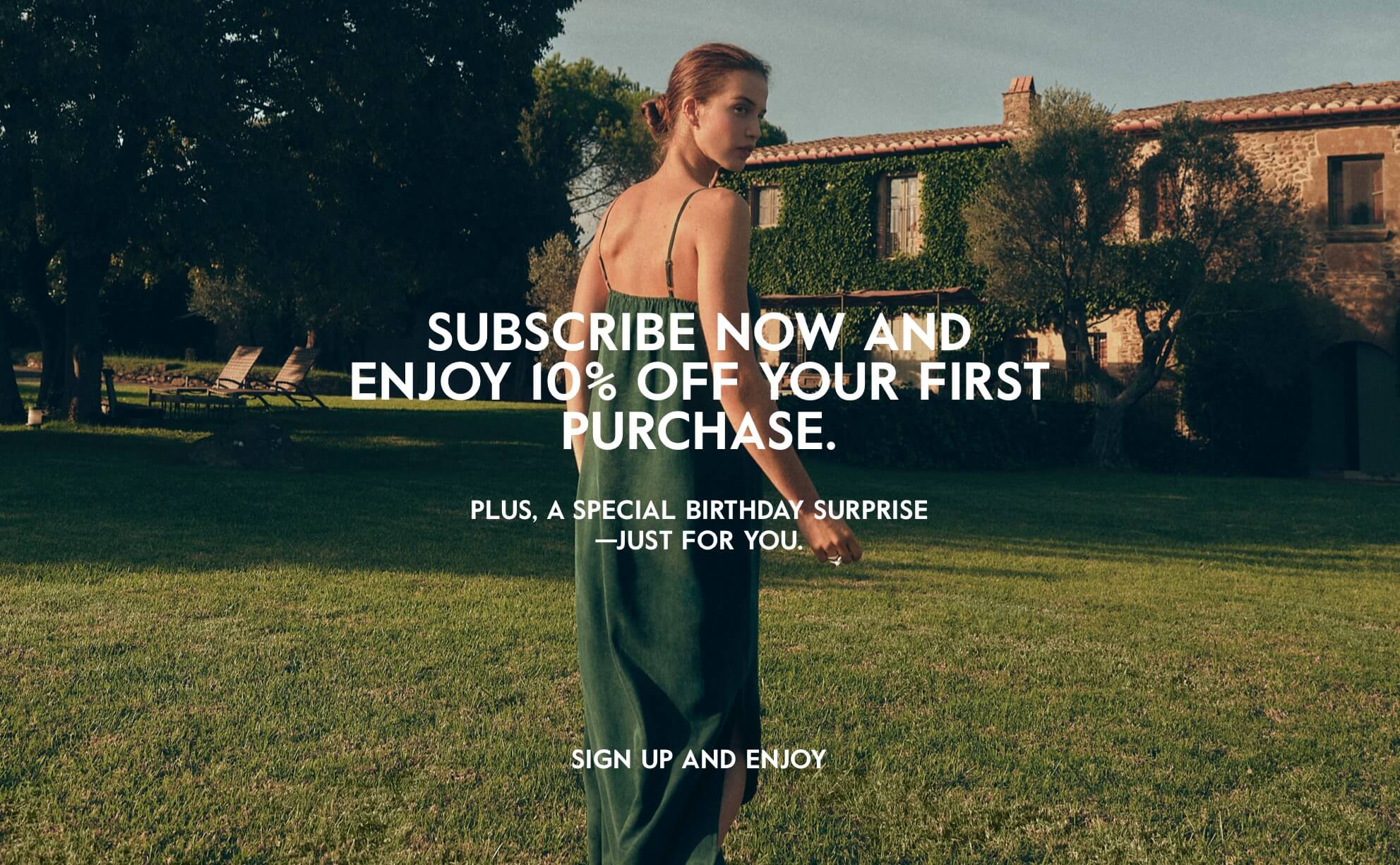 SUBSCRIBE TO OUR NEWSLETTER 