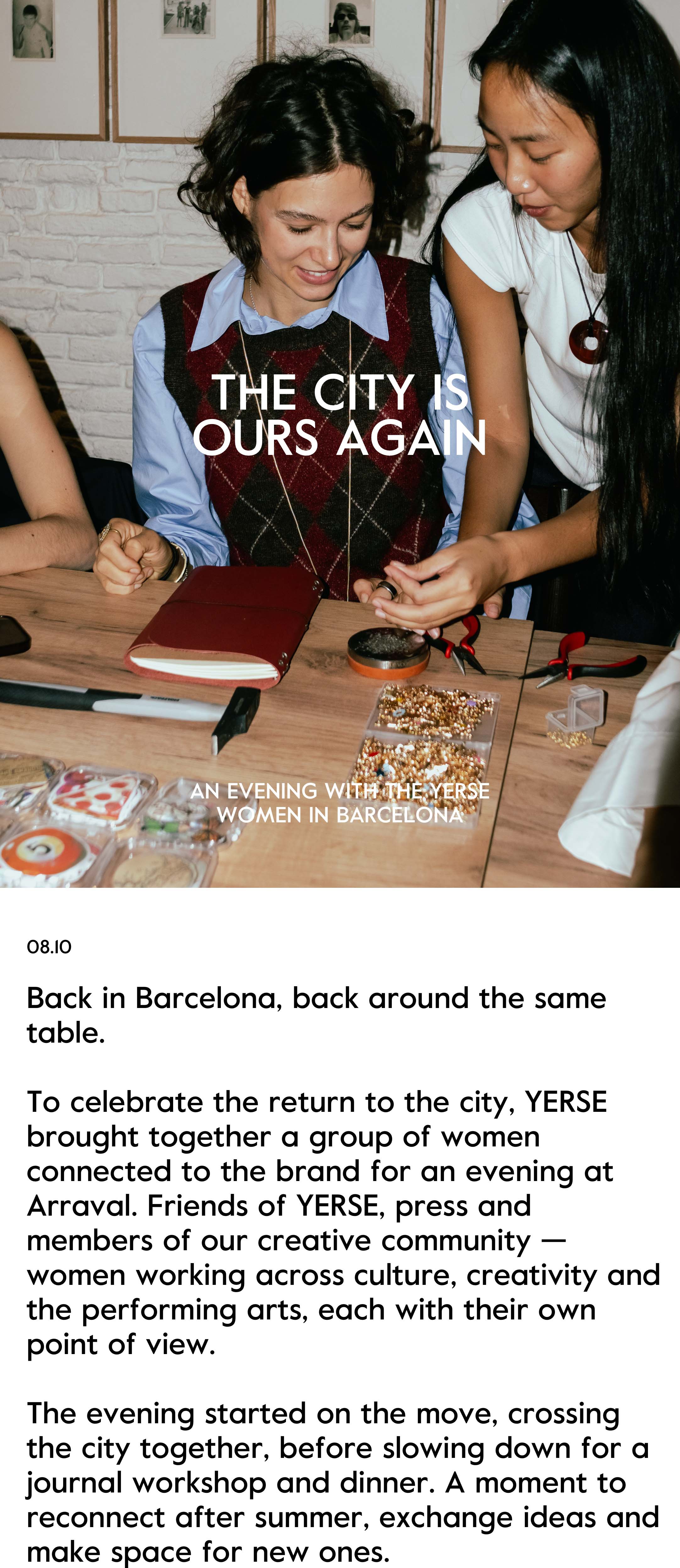 01 Evento | The City Is Ours Again