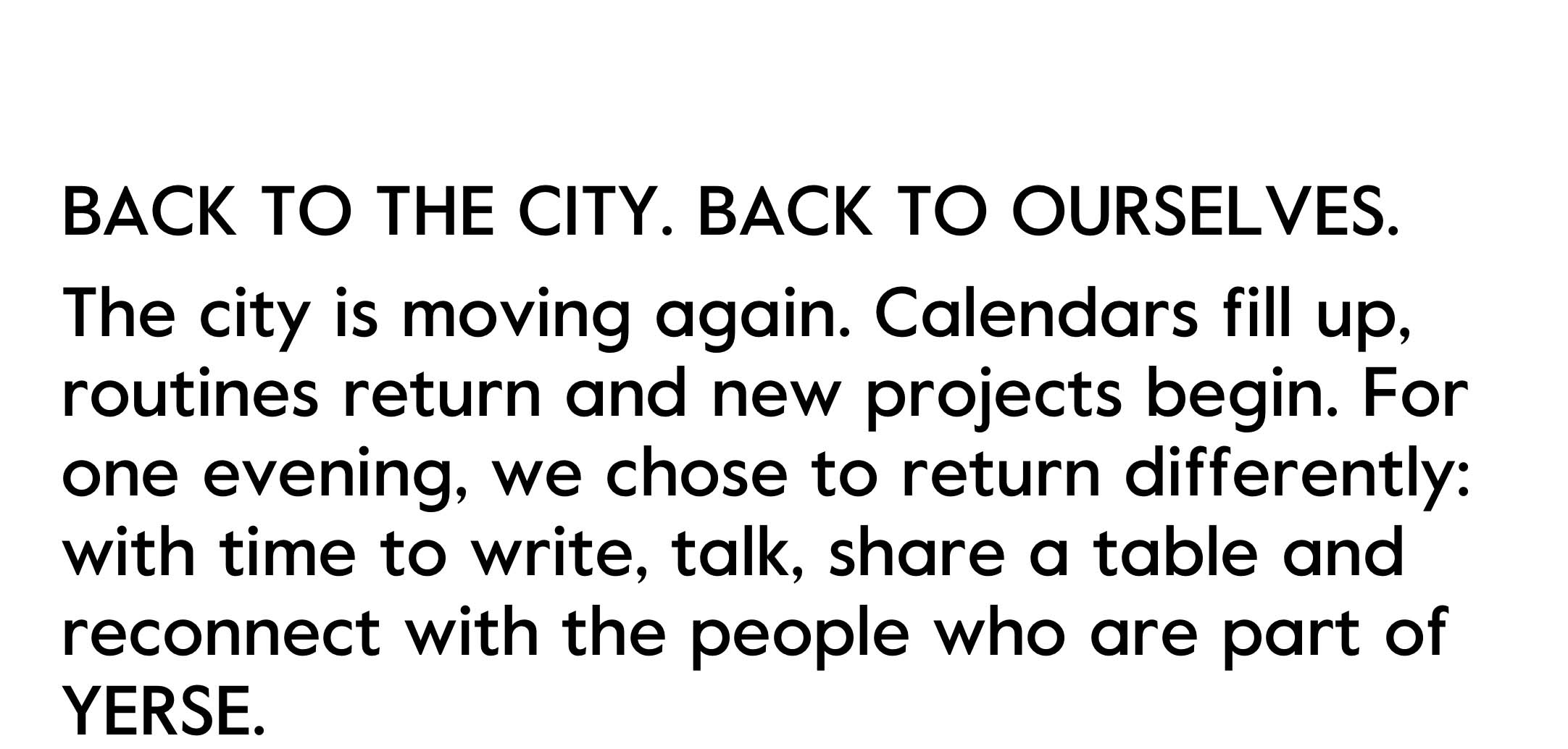 05 Evento | The City Is Ours Again