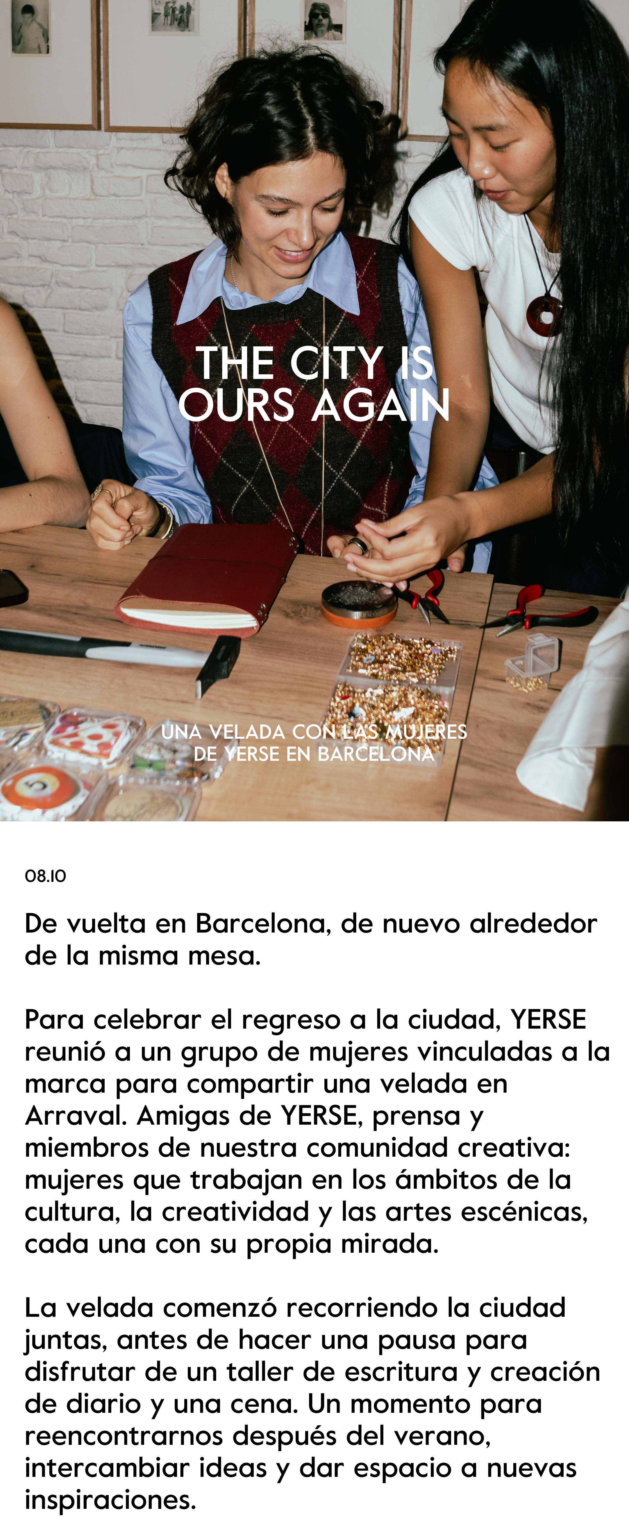 01 Evento | The City Is Ours Again