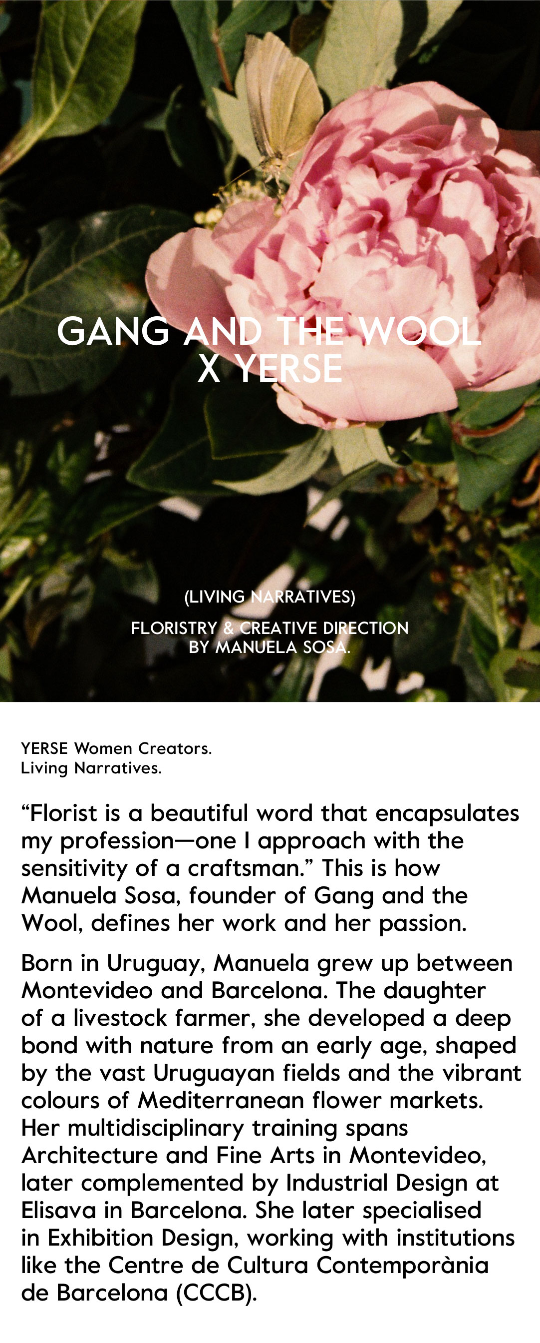 01 Living Narratives | Gang And The Wool