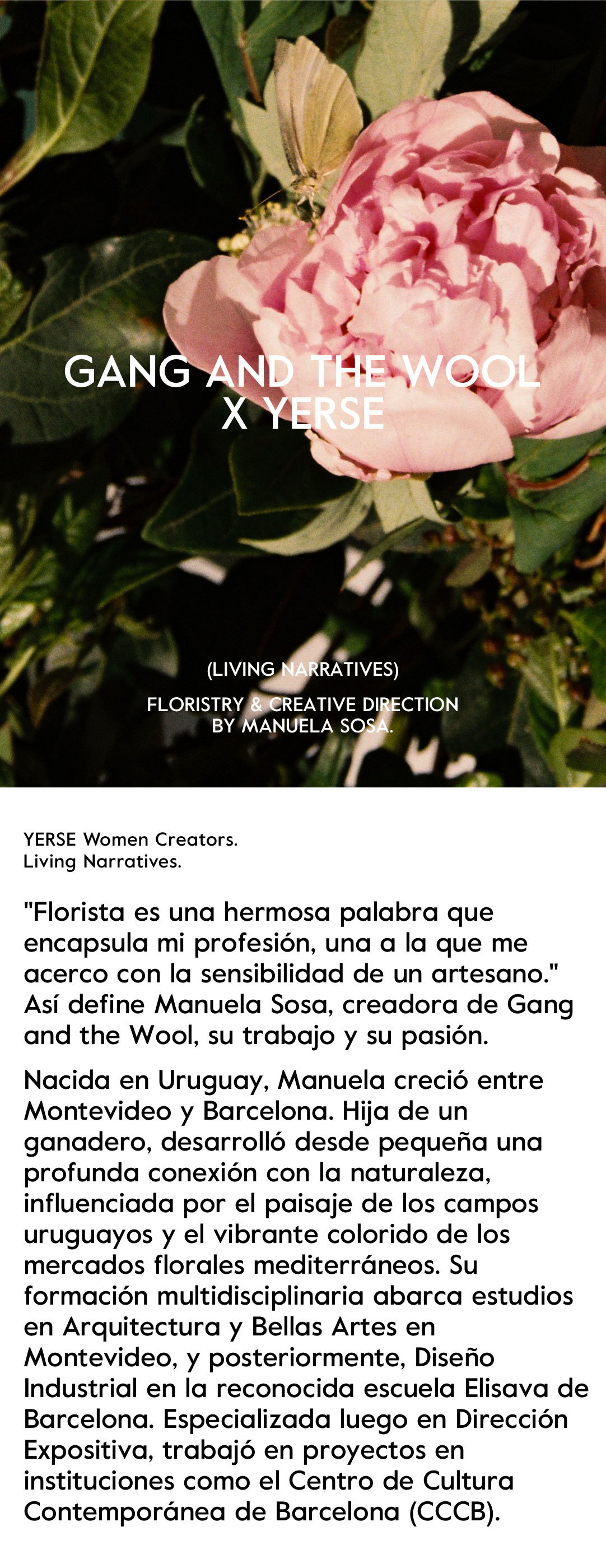 01 Living Narratives | Gang And The Wool