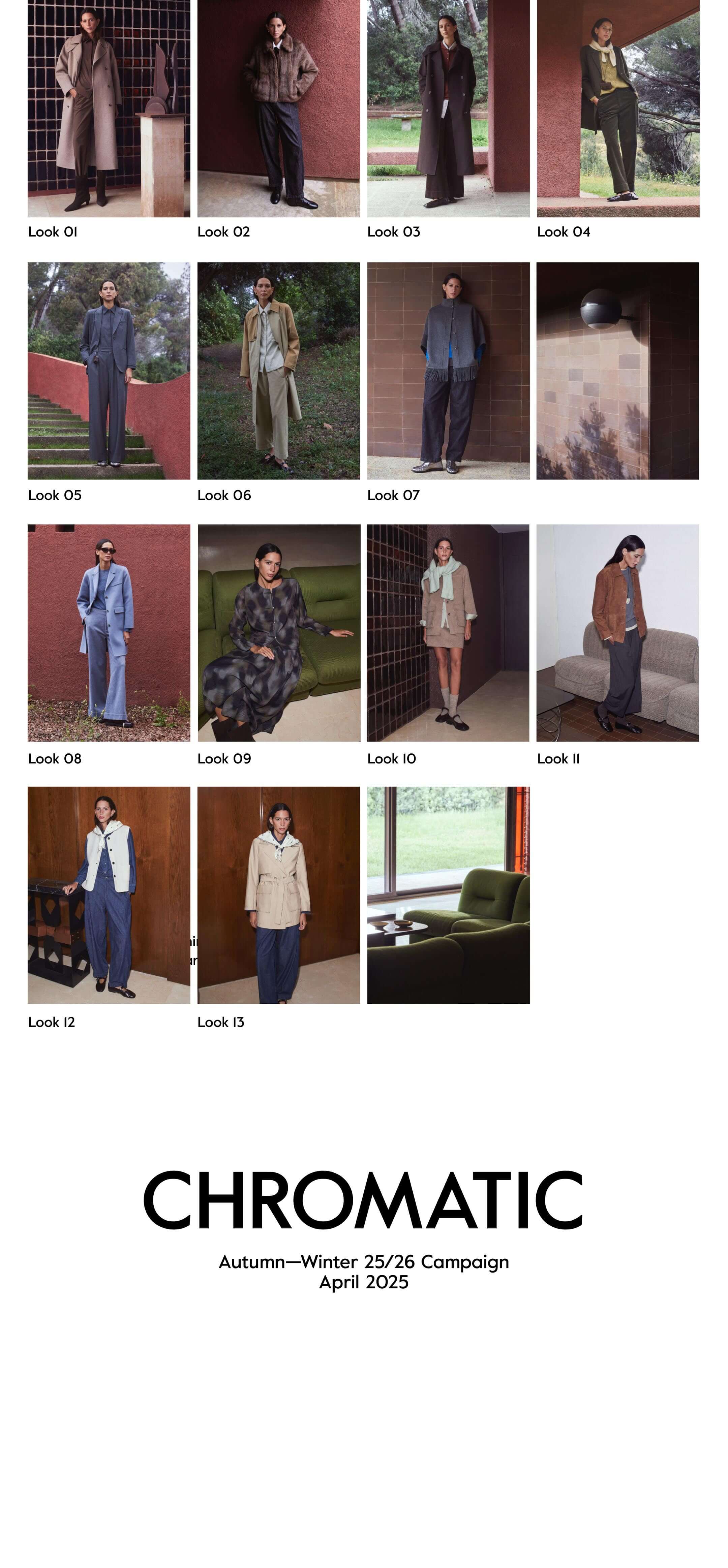 22 CHROMATIC | AW2526 Campaign