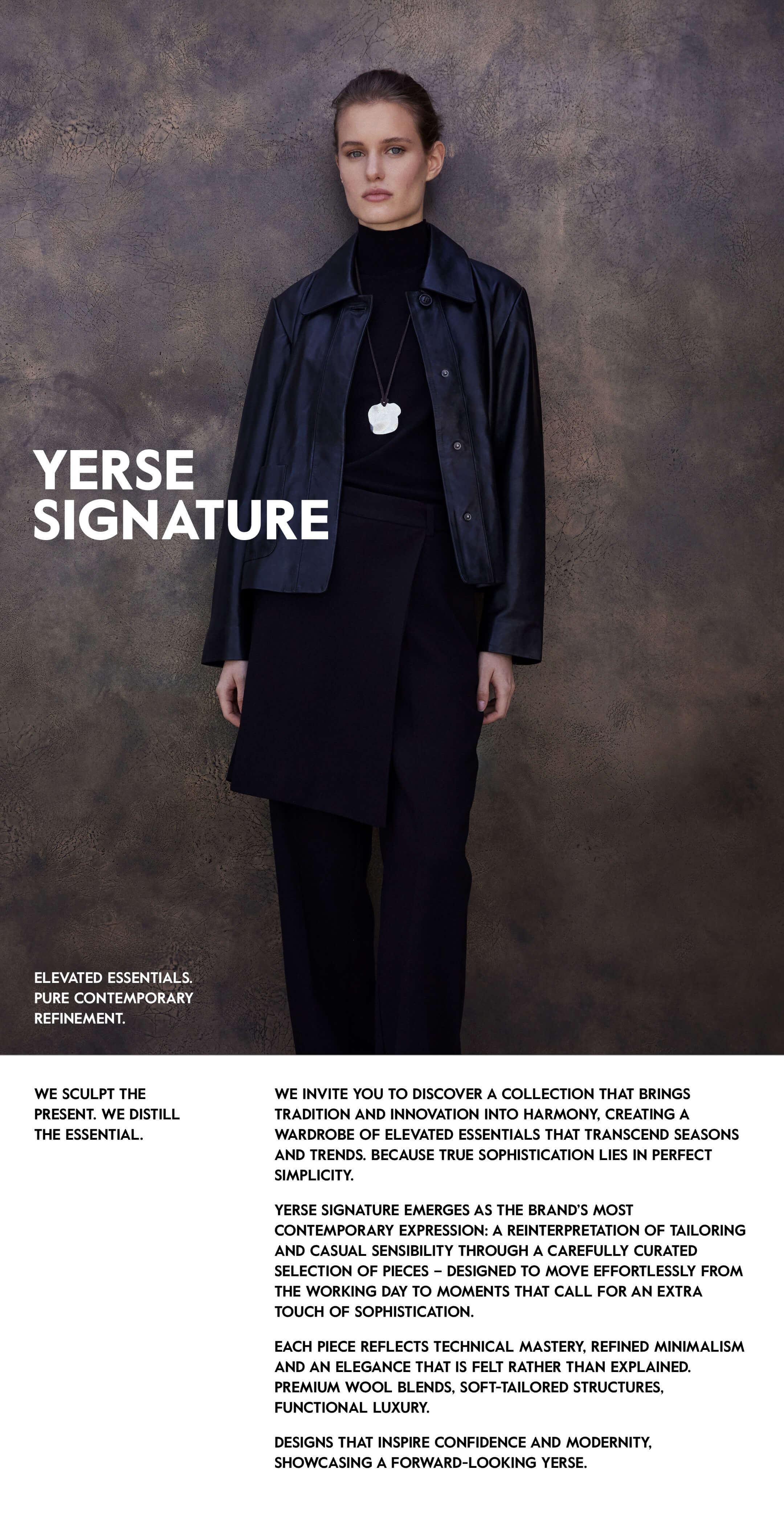 01 YERSE SIGNATURE | Capsule AW2526
