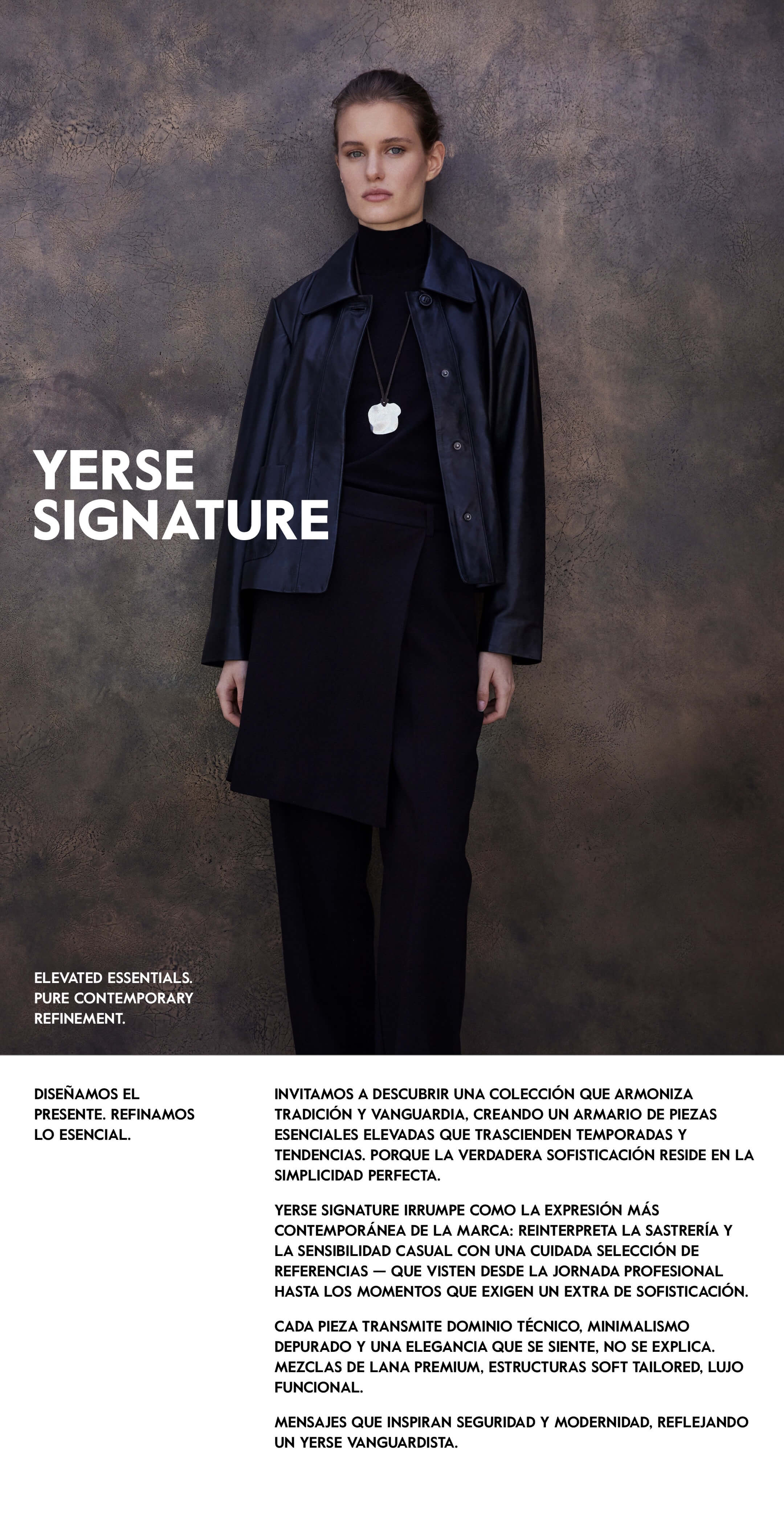 01 YERSE SIGNATURE | Capsule AW2526