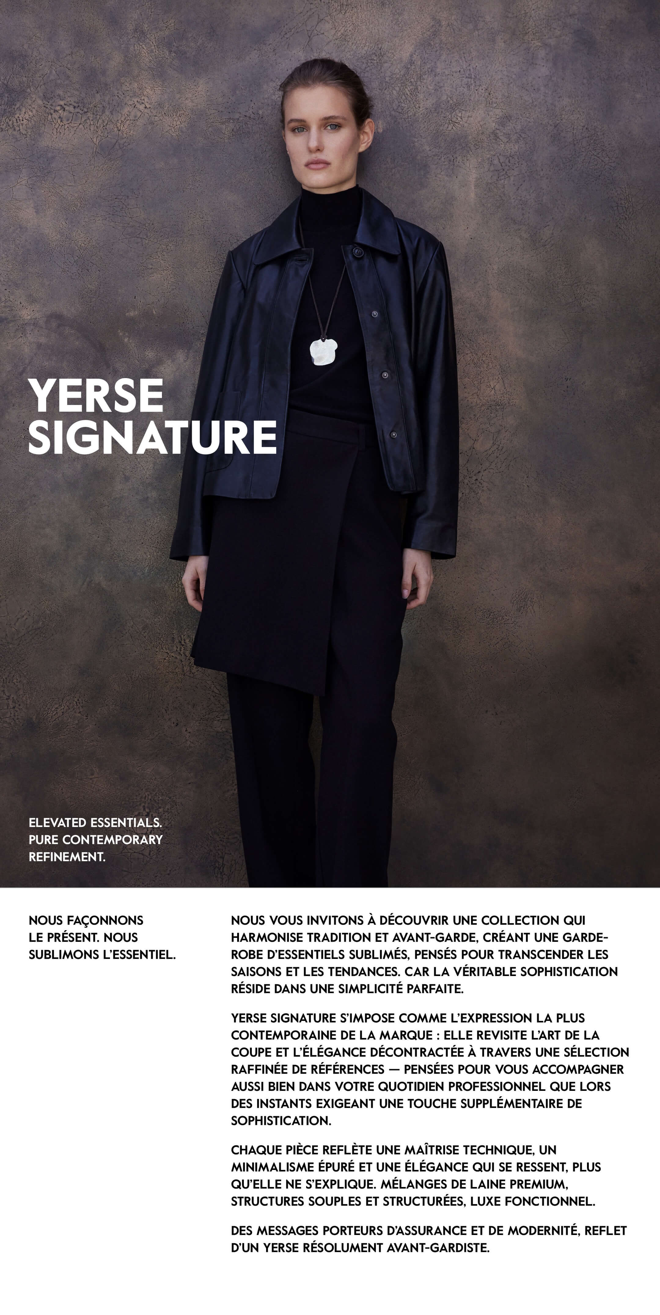 01 YERSE SIGNATURE | Capsule AW2526