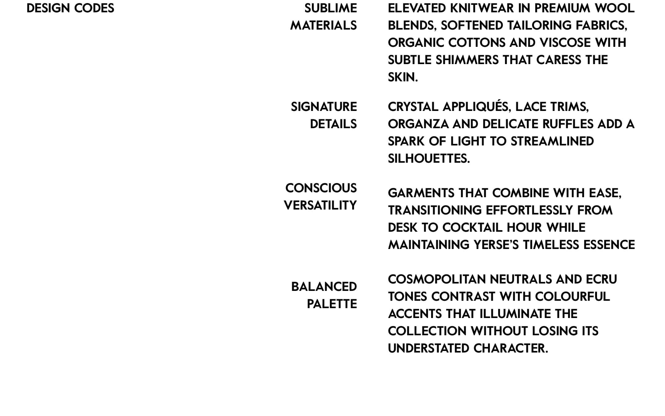 05 YERSE SIGNATURE | Capsule AW2526