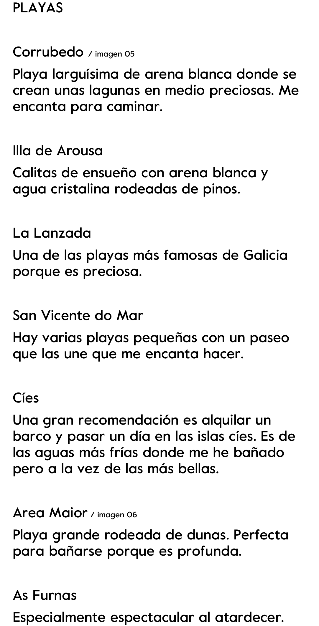 16 Outliers’ journeys | Júlia Juste en Galicia