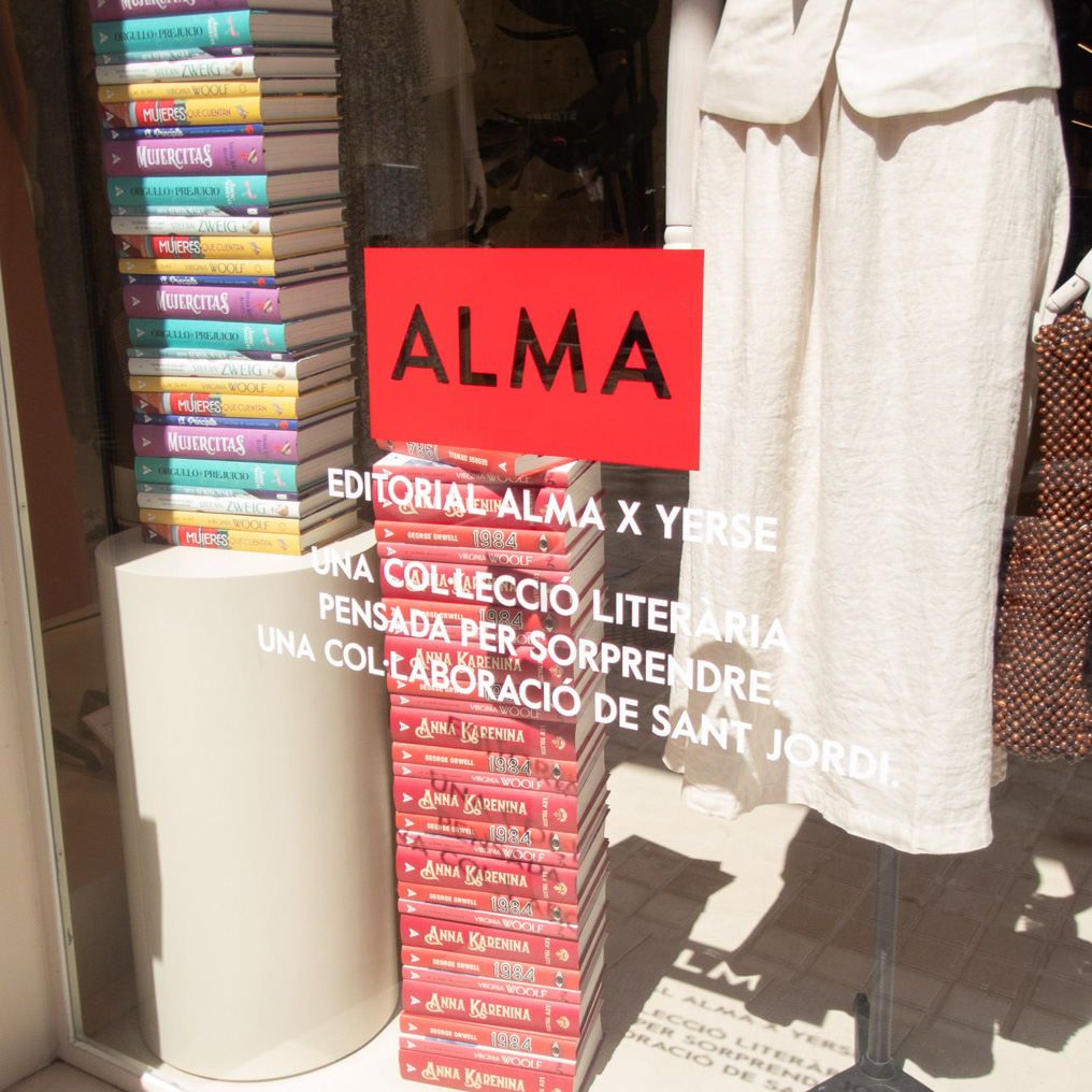 Sant Jordi en YERSE X Editorial Alma