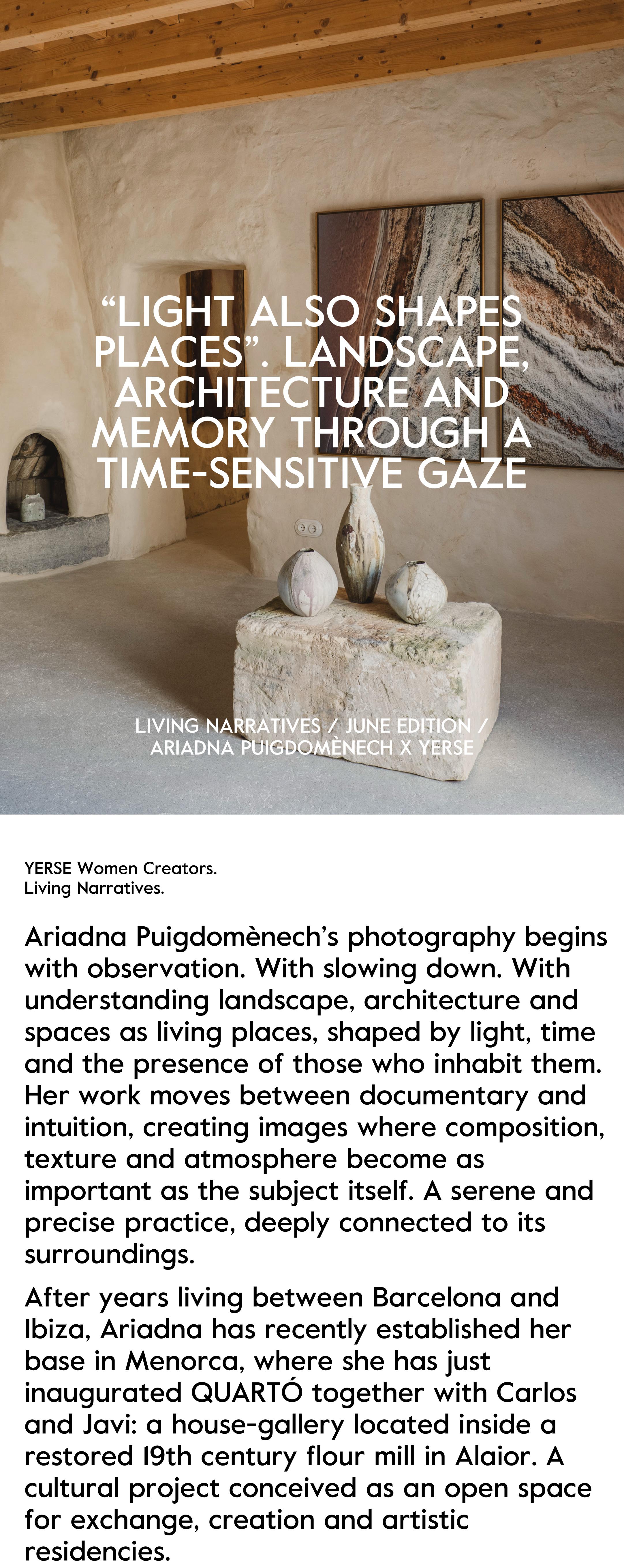 01 Living Narratives | Ariadna Puigdomenech