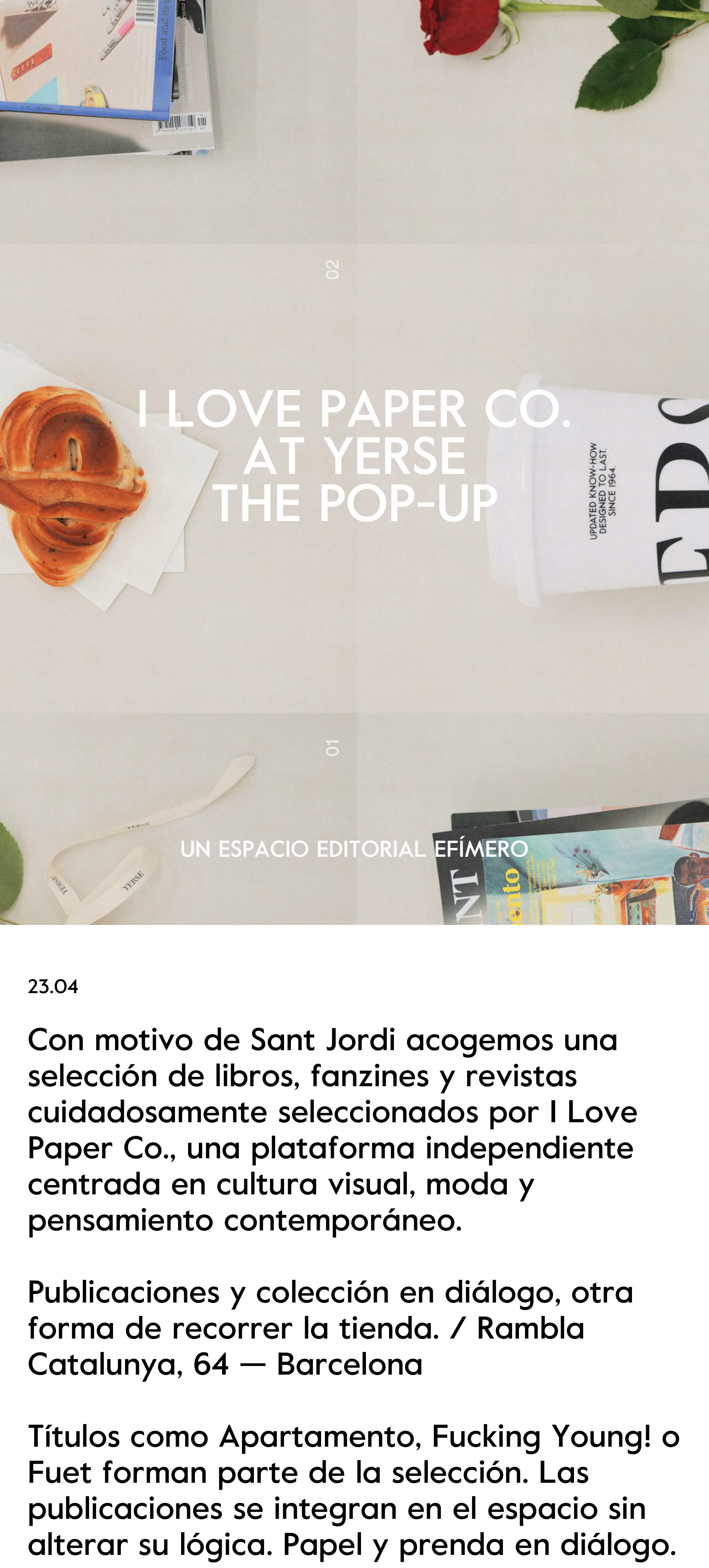 01 Magazine | Sant Jordi Ilovepaperco