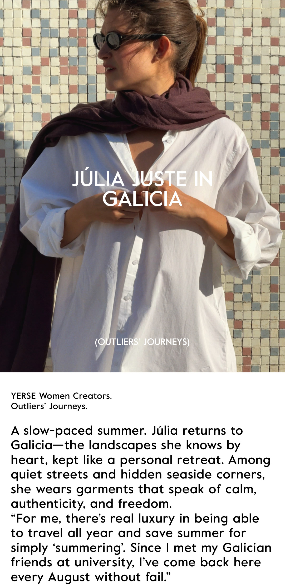 01 Outliers’ journeys | Júlia Juste en Galicia