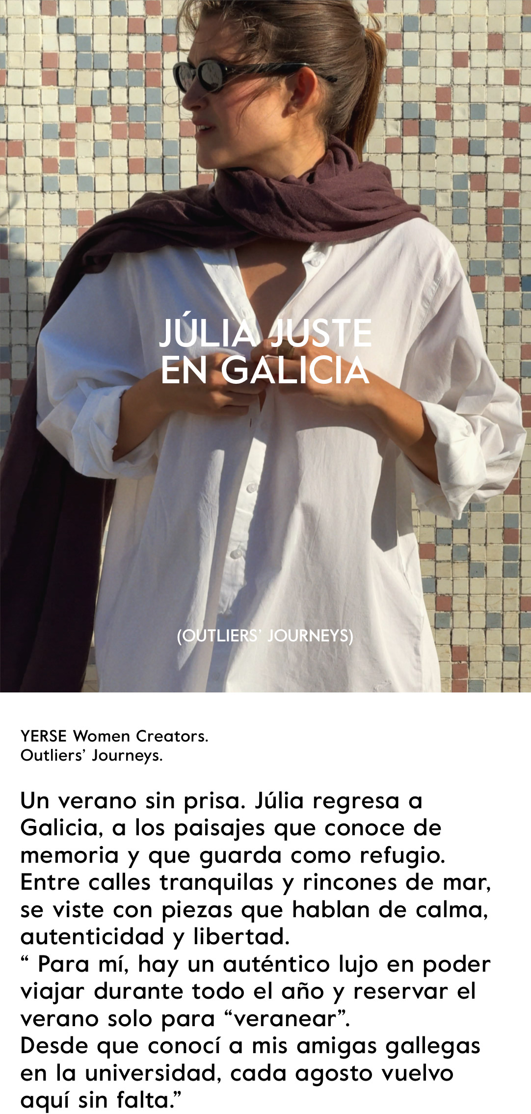 01 Outliers’ journeys | Júlia Juste en Galicia