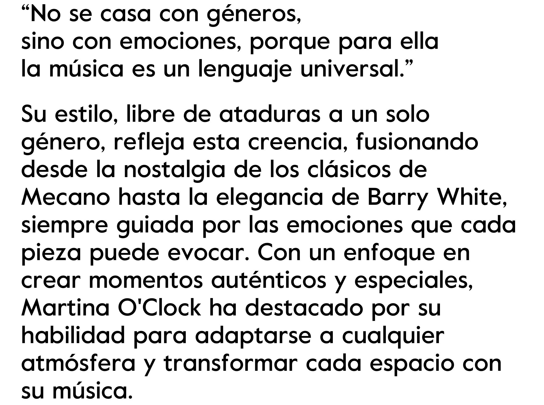 03 Martina O'Clock