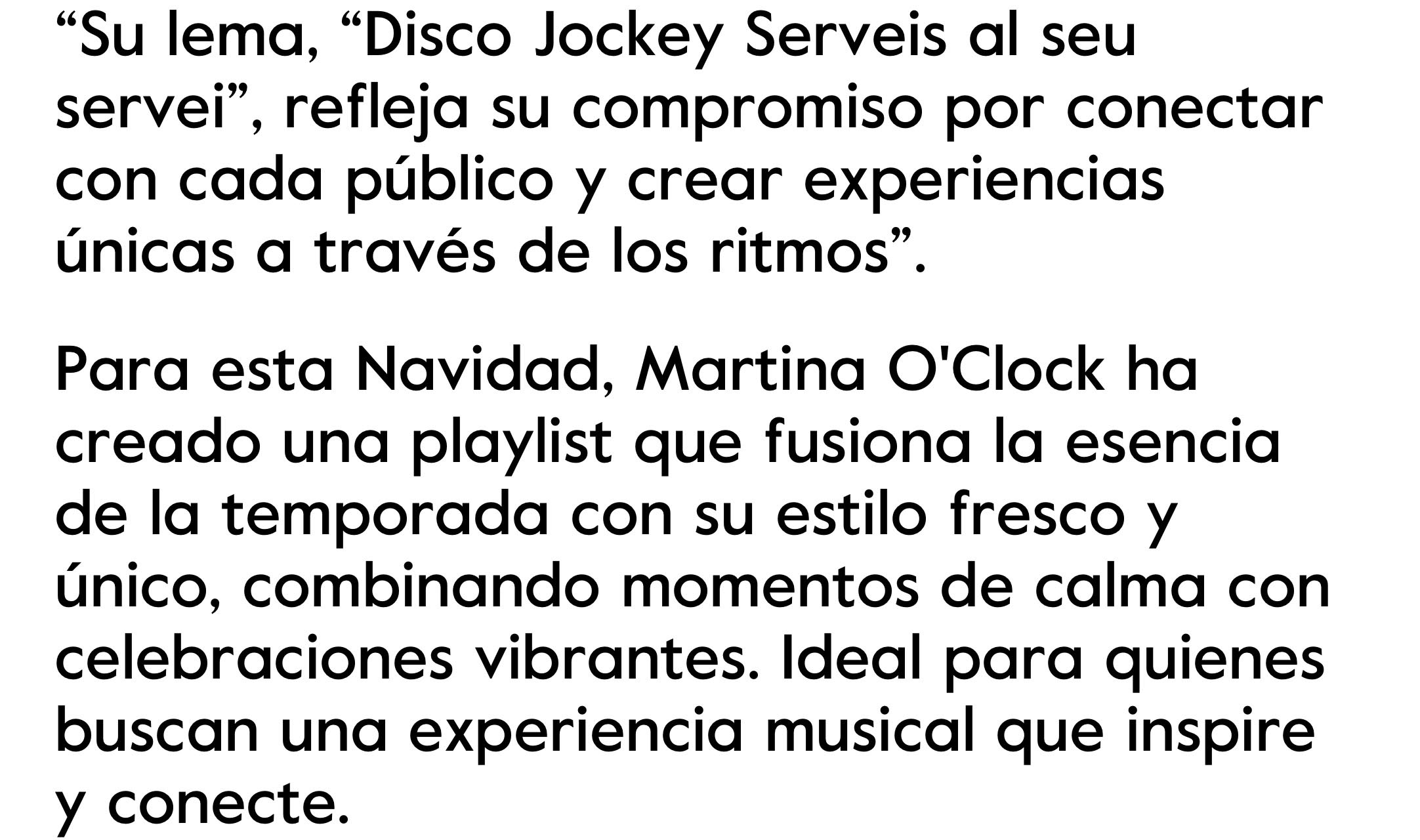 06 Martina O'Clock