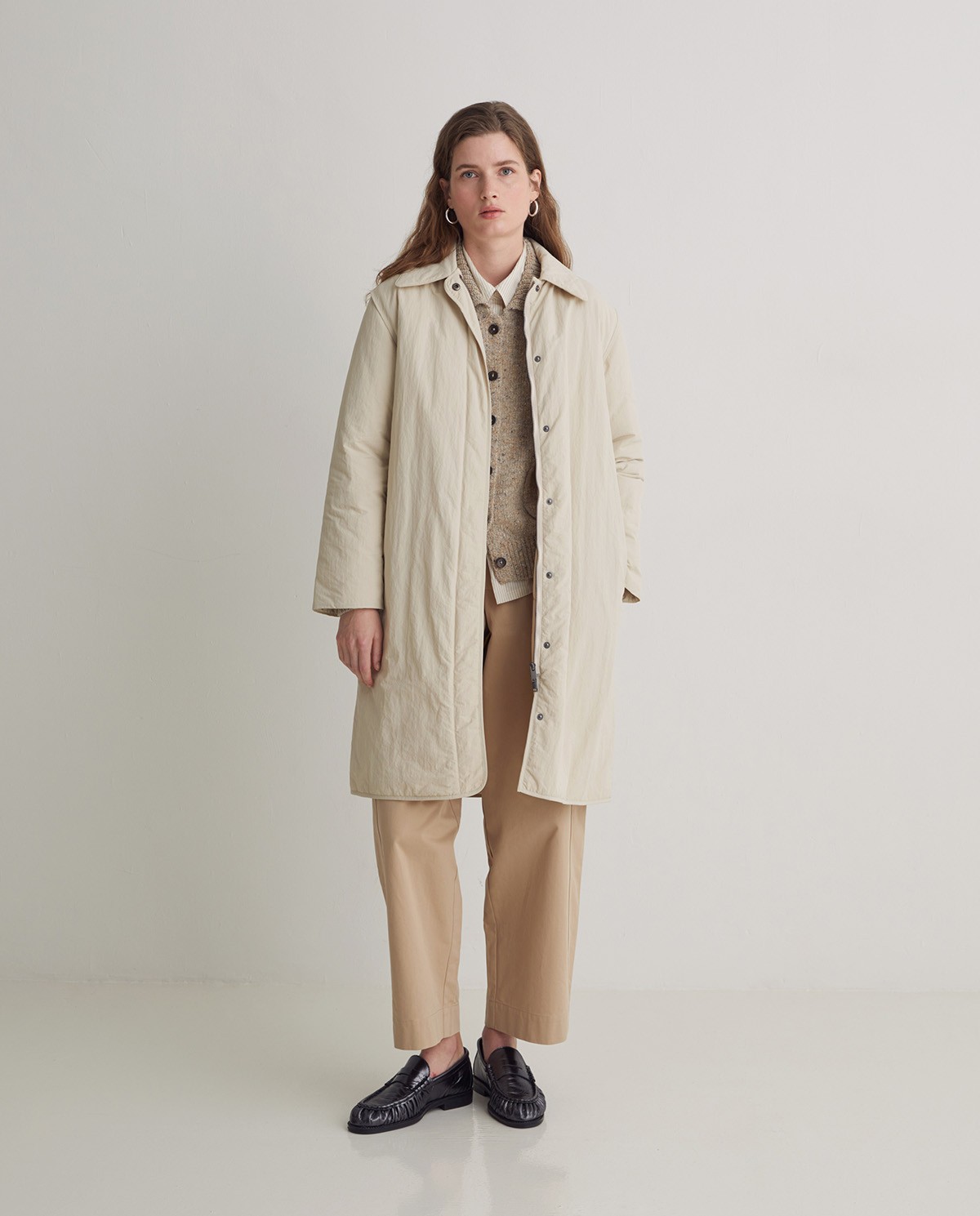 Abrigo acolchado Water Repellent crudo - Abrigo acolchado water repellent 3