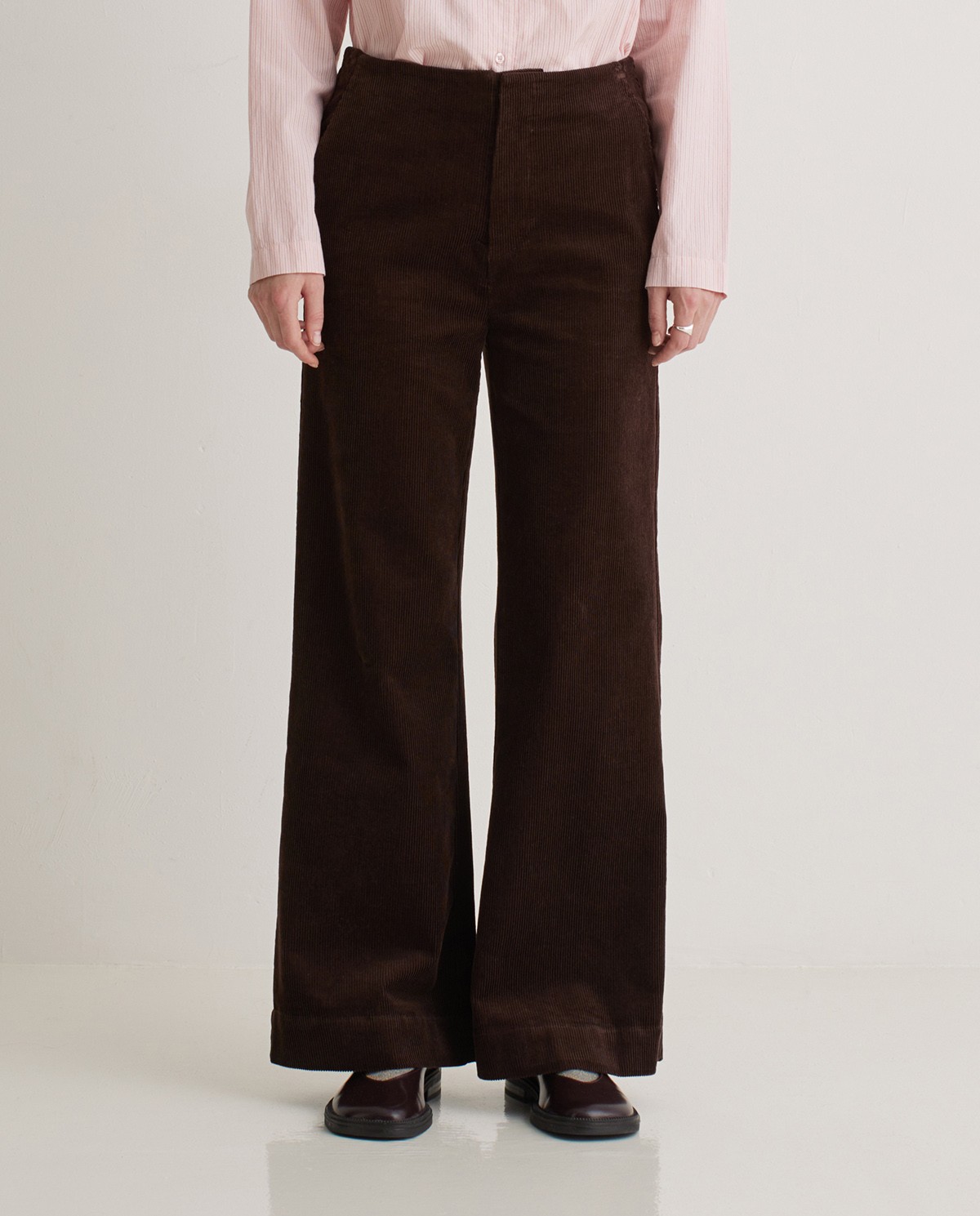 Pantalons campana pana xocolata - Pantalons de pana 1