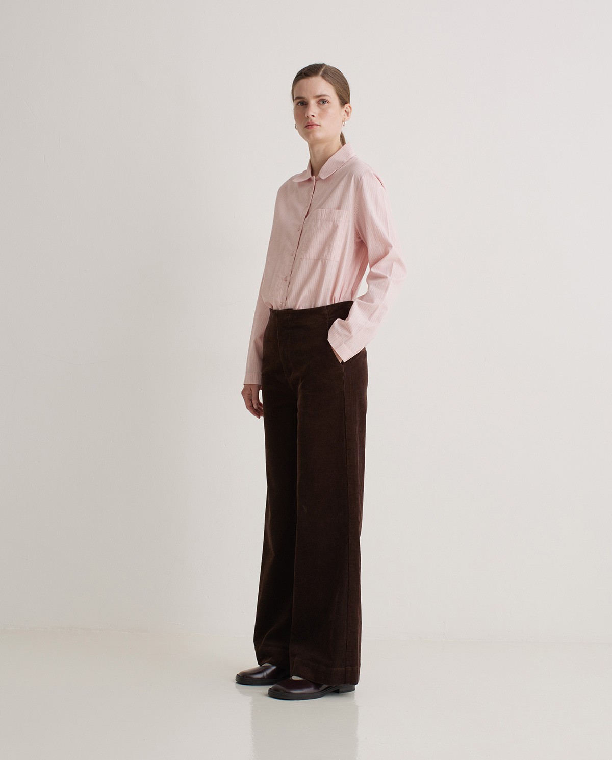 Pantalons campana pana xocolata - Pantalons de pana 3