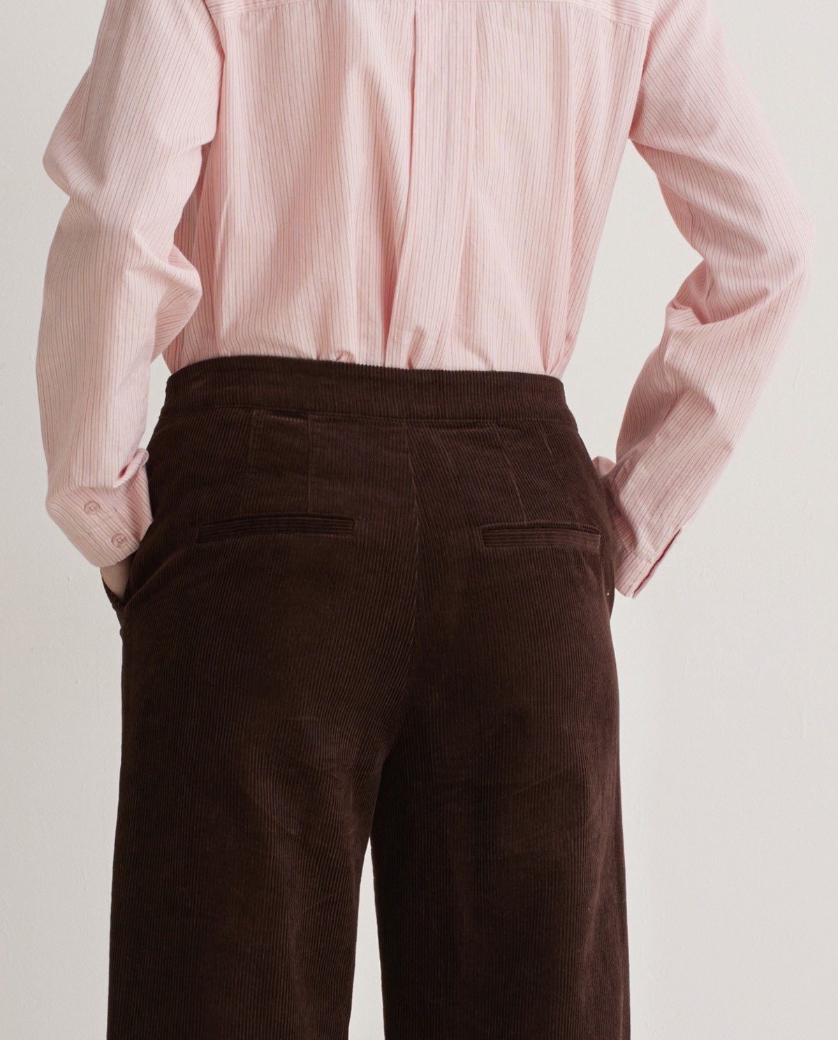 Pantalons campana pana xocolata - Pantalons de pana 2