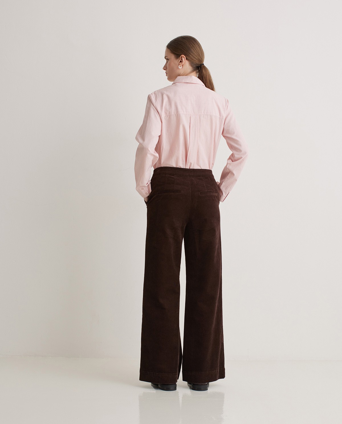 Pantalons campana pana xocolata - Pantalons de pana 4
