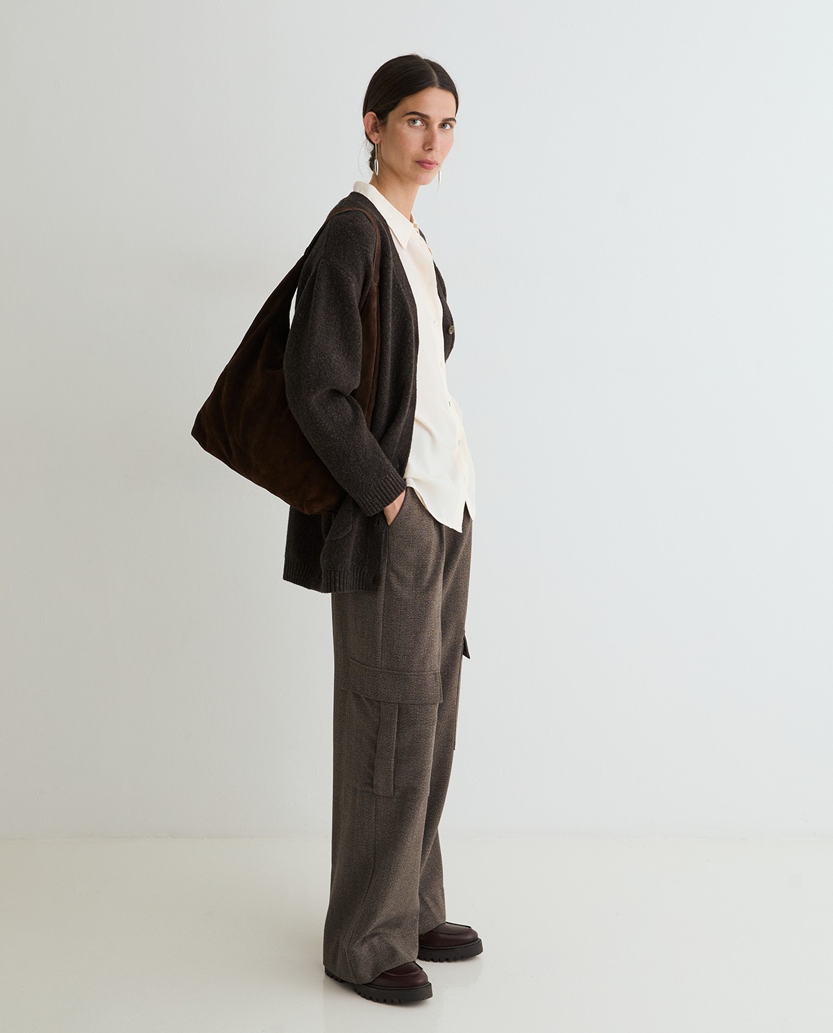 LONG KNIT CARDIGAN