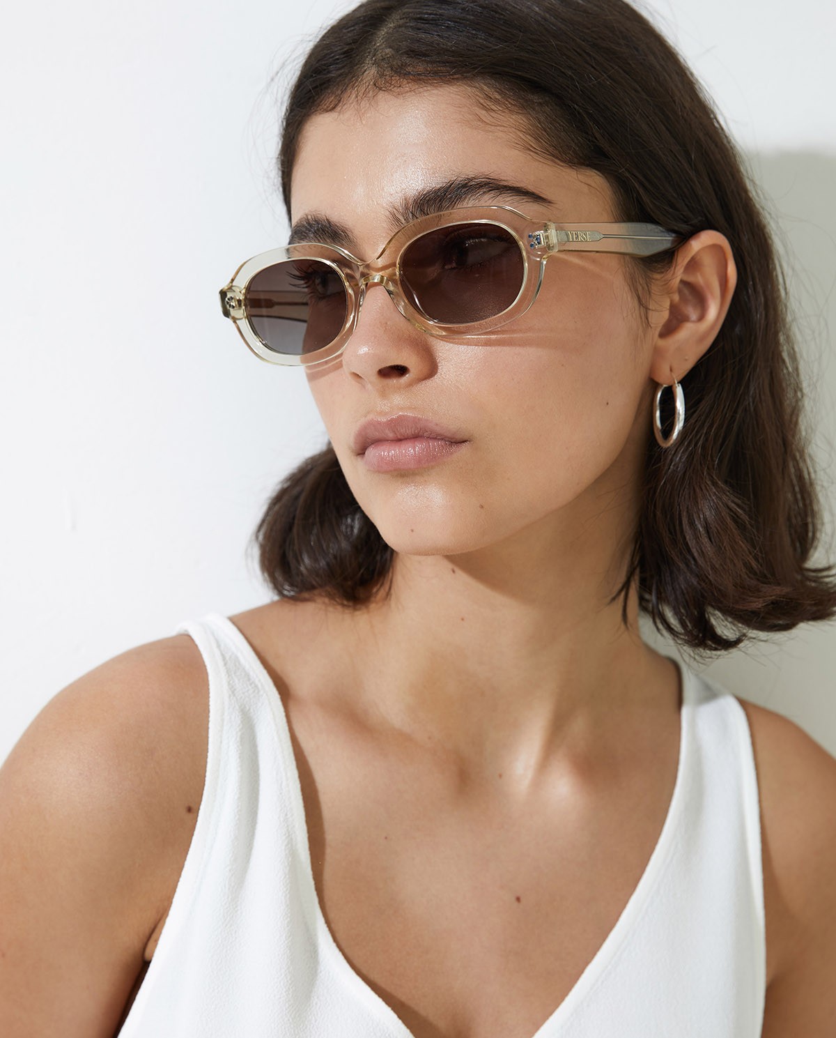 Gafas de sol ovaladas crudo - Gafas de sol