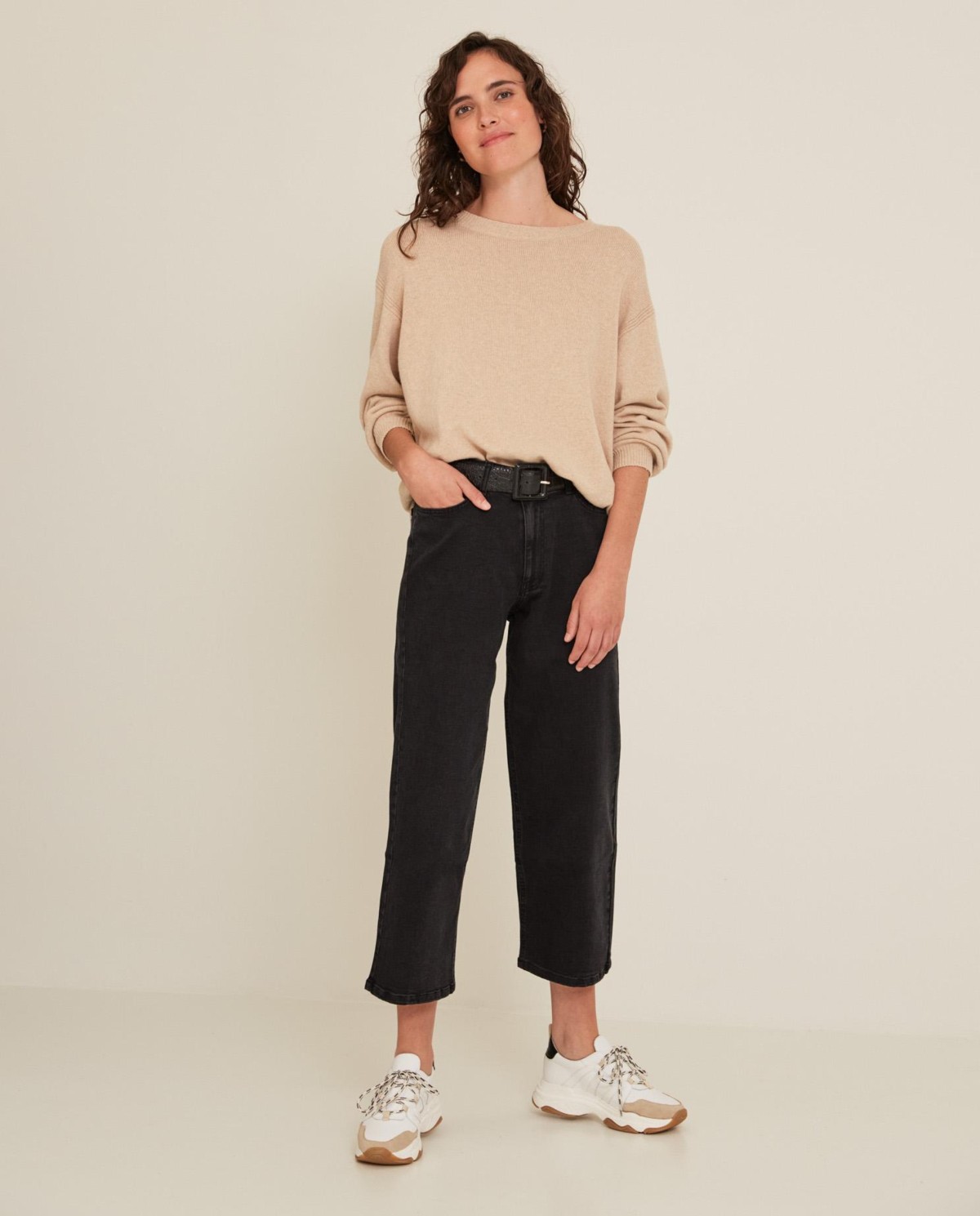 denim ankle pants