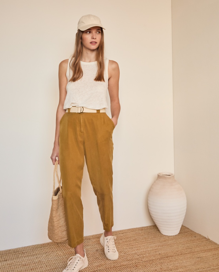 Pantalón Yerse fluido goma en cintura