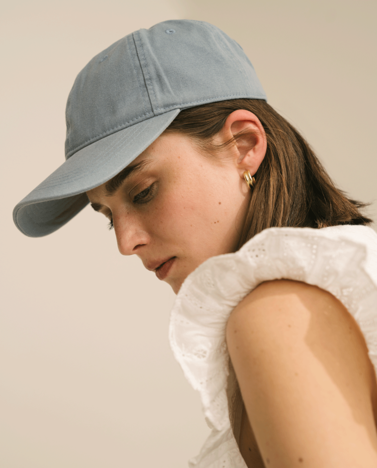 Baseball cap Greyish blue