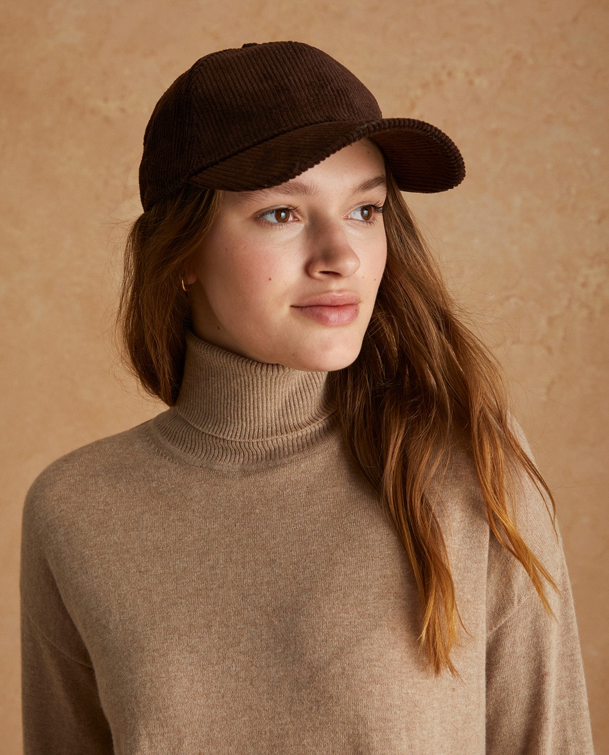 16+ Camel Colored Turtleneck