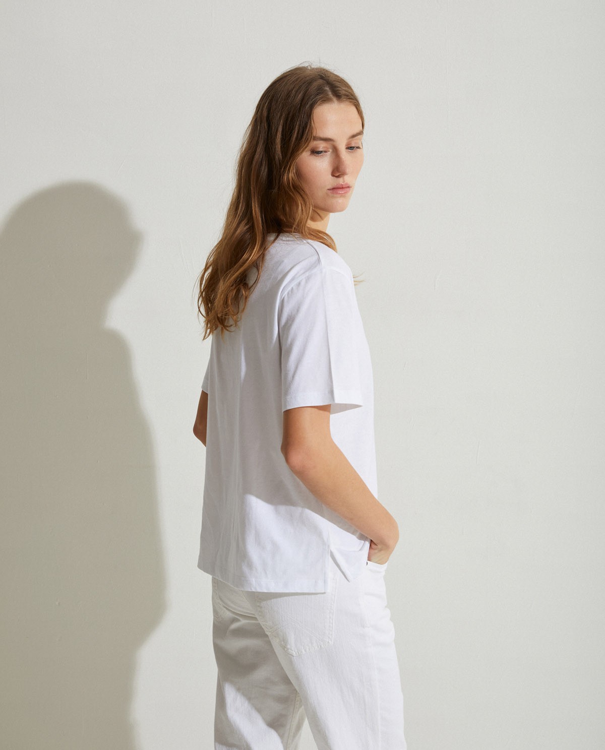 Camiseta algodón orgánico Blanco 2