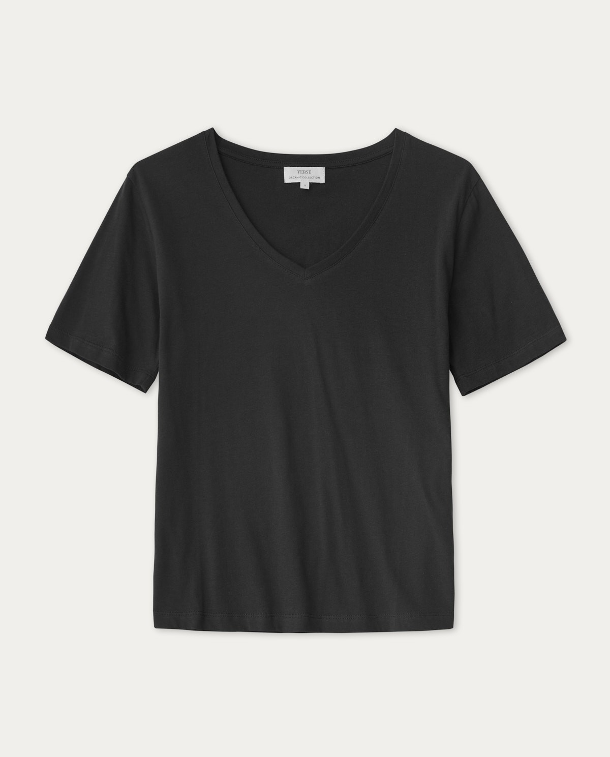 Organic-cotton t-shirt Black 3