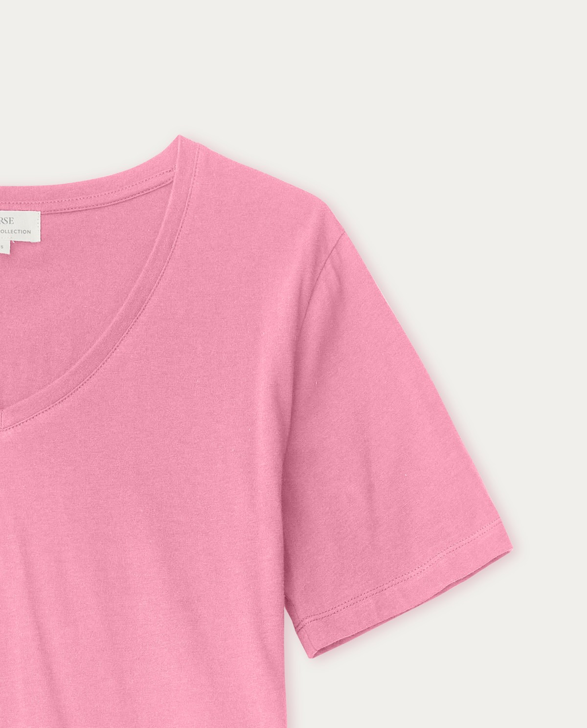 Organic-cotton t-shirt Pink 4