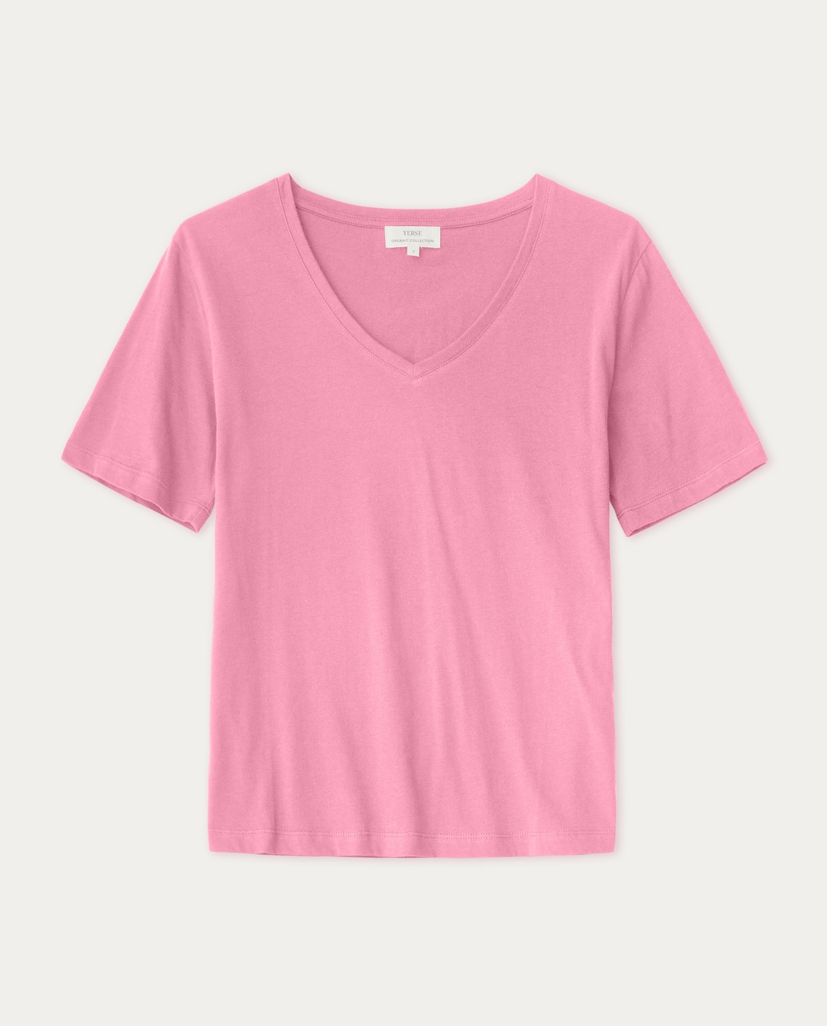 Camiseta algodón orgánico Rosa 3