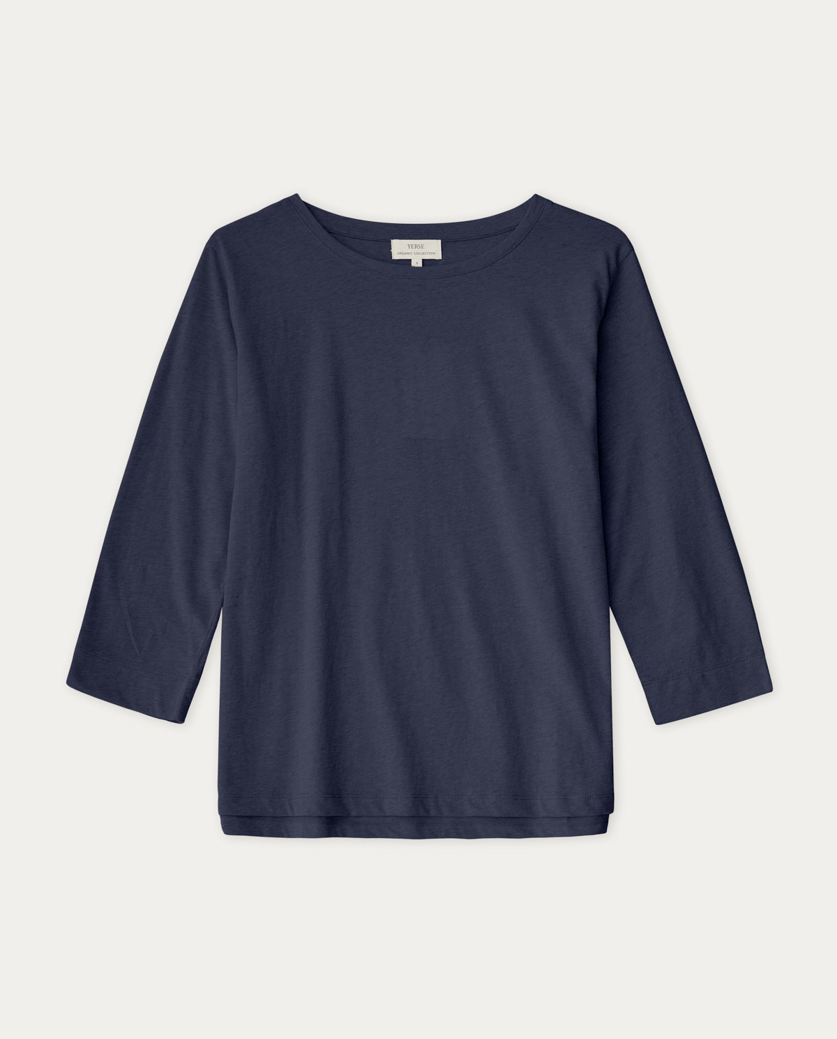 Organic-cotton t-shirt Navy 3