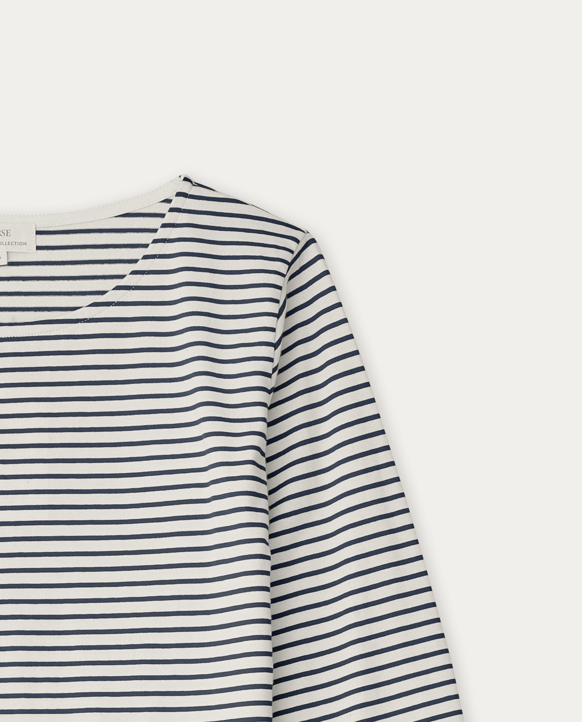 Organic-cotton t-shirt Navy stripes 6