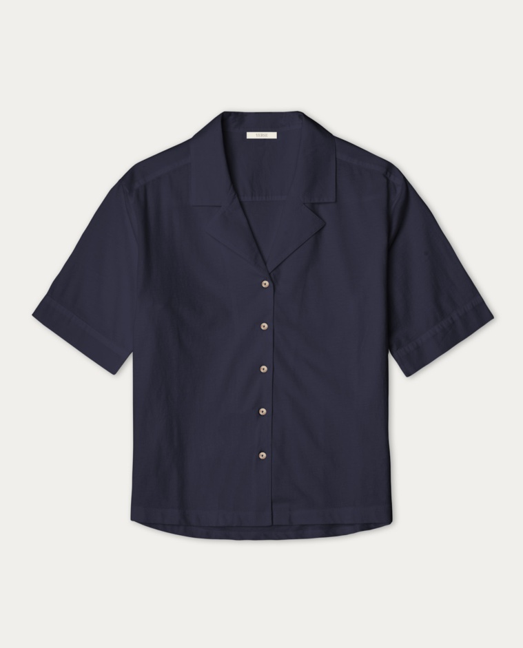 100% cotton shirt Navy
