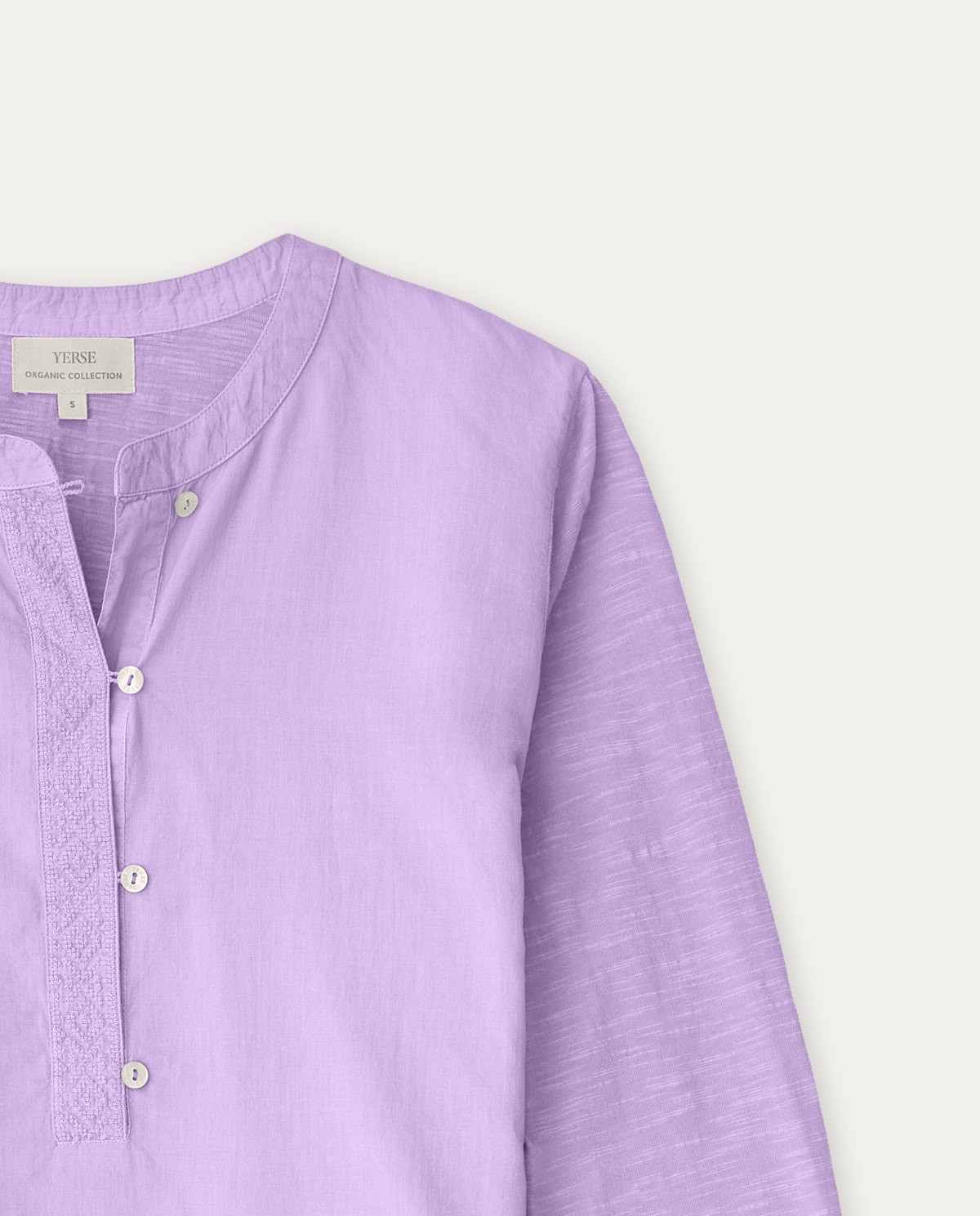 Organic-cotton t-shirt Purple 4