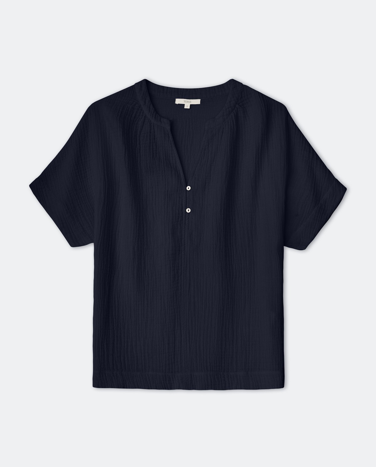 Camisa 100% algodón Navy 4
