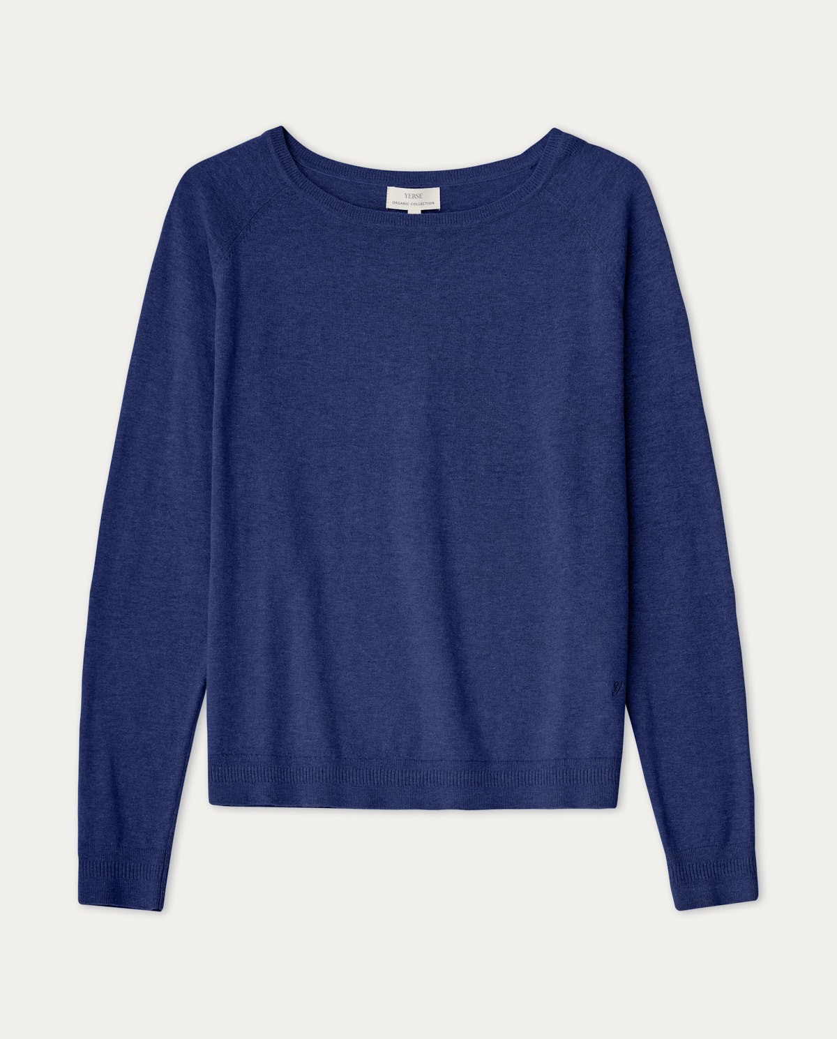 Organic-cotton sweater Navy 5