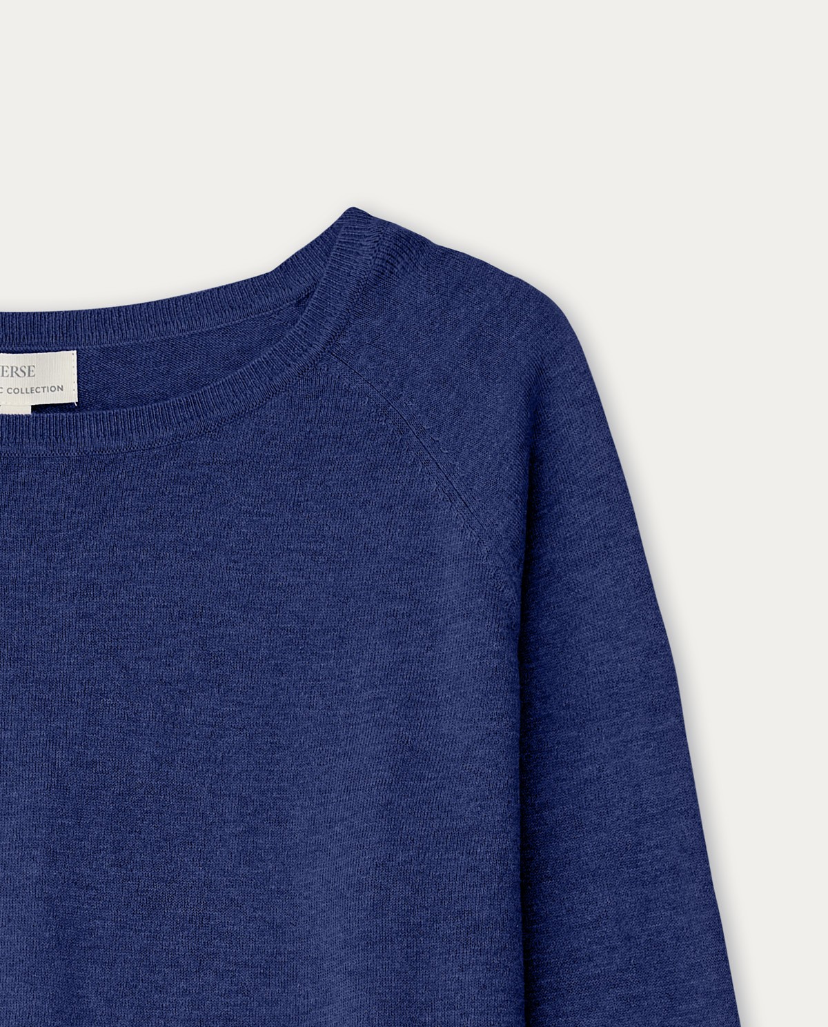 Organic-cotton sweater Navy 6