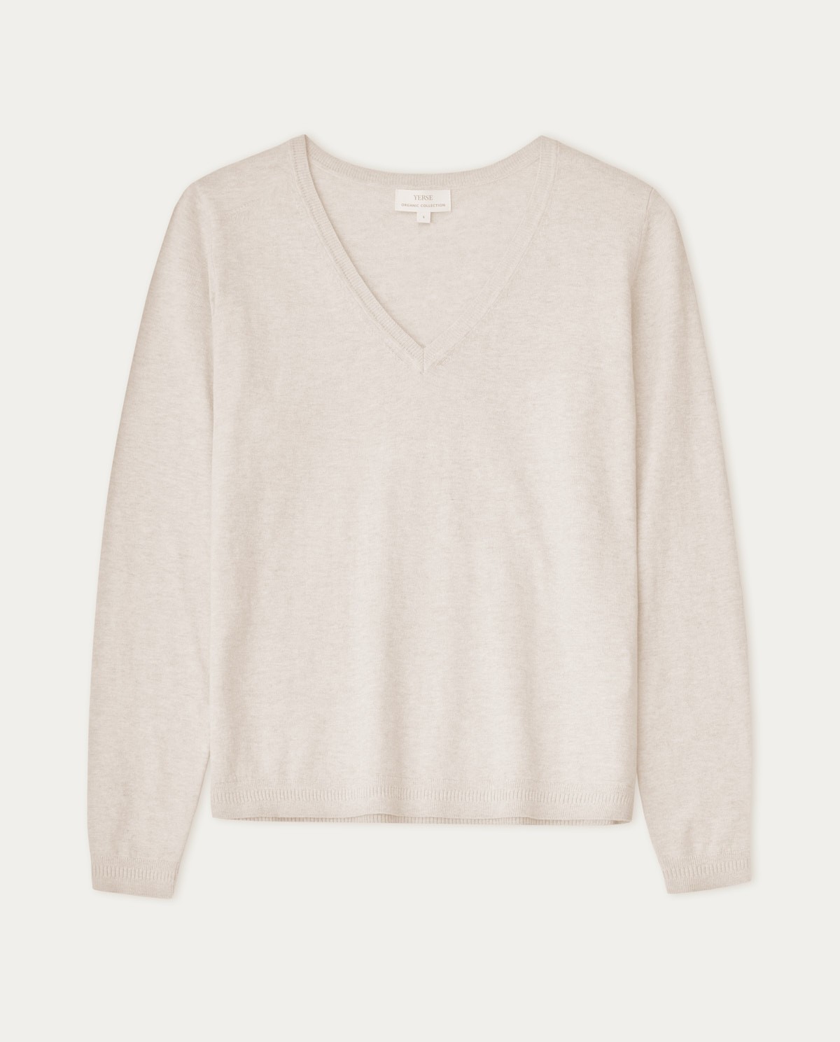 Organic-cotton sweater Natural 2