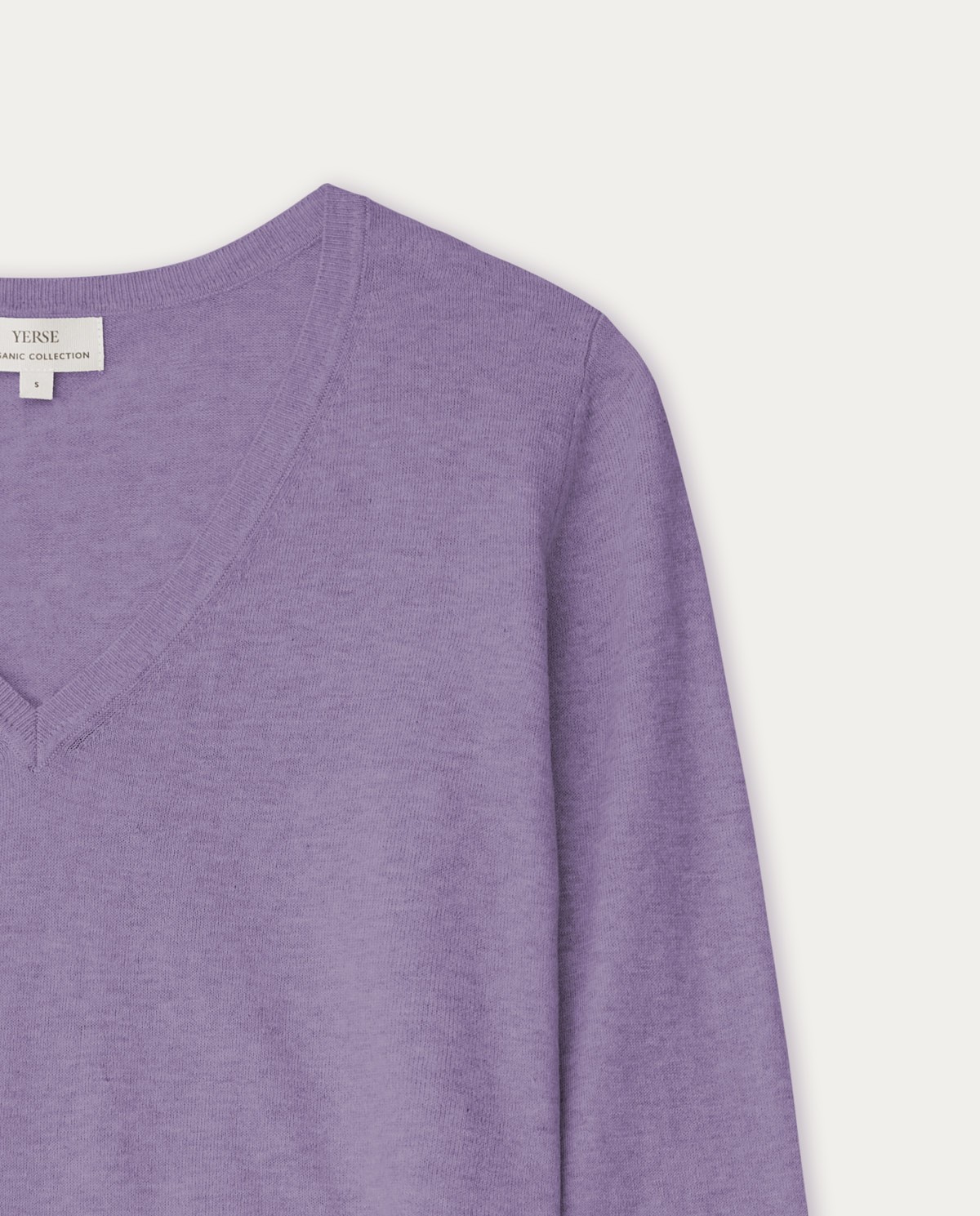 Organic-cotton sweater Purple 3