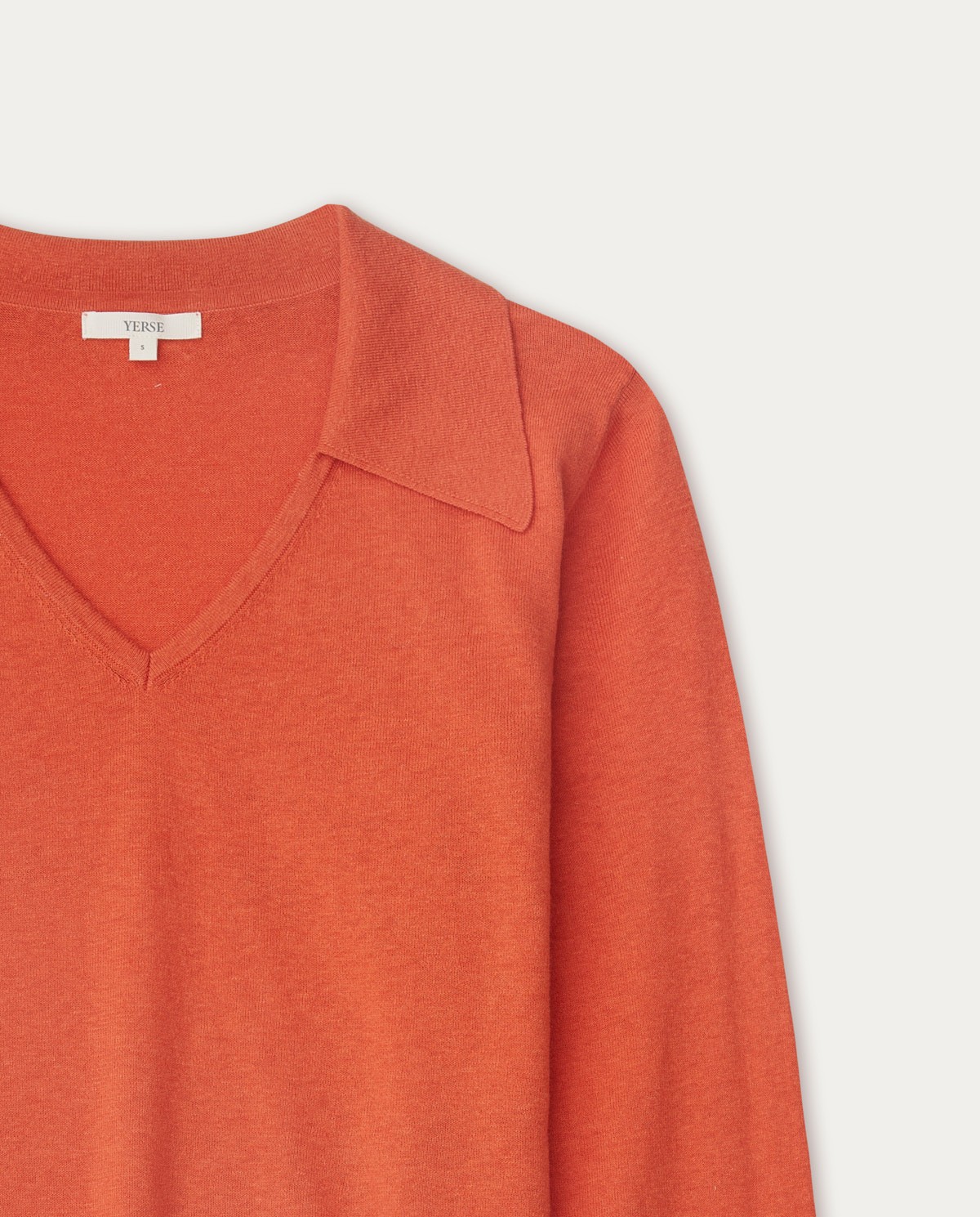 Polo sweater Orange 5