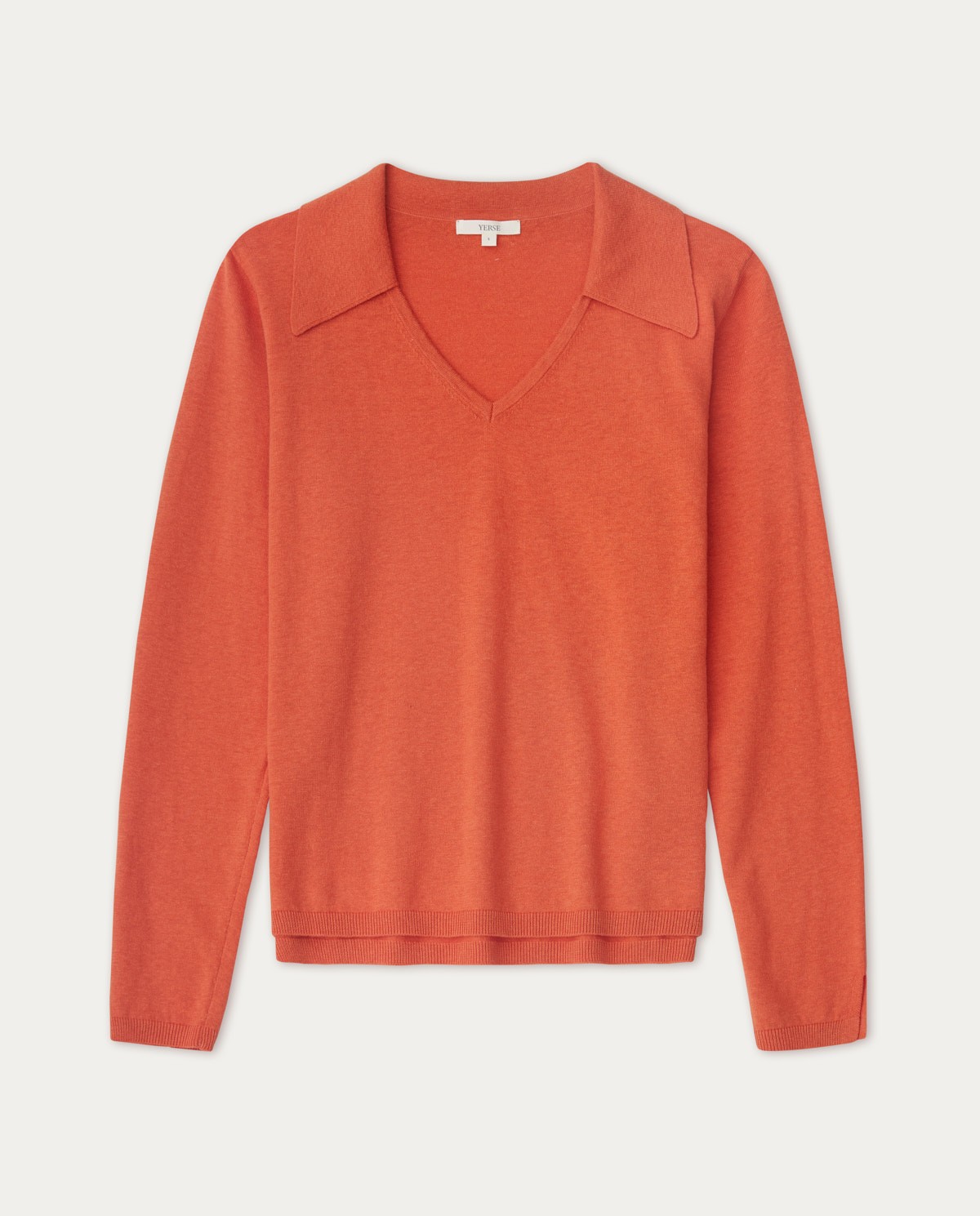 Polo sweater Orange 4