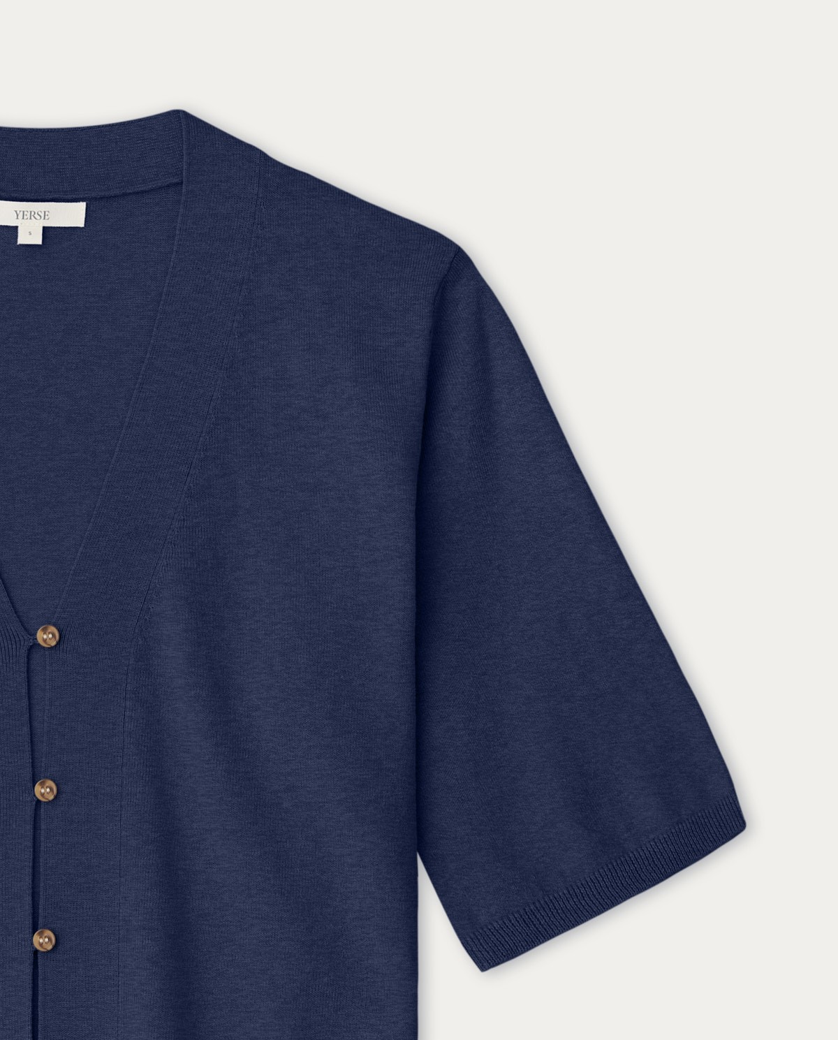 Cardigan manches courtes Navy 3