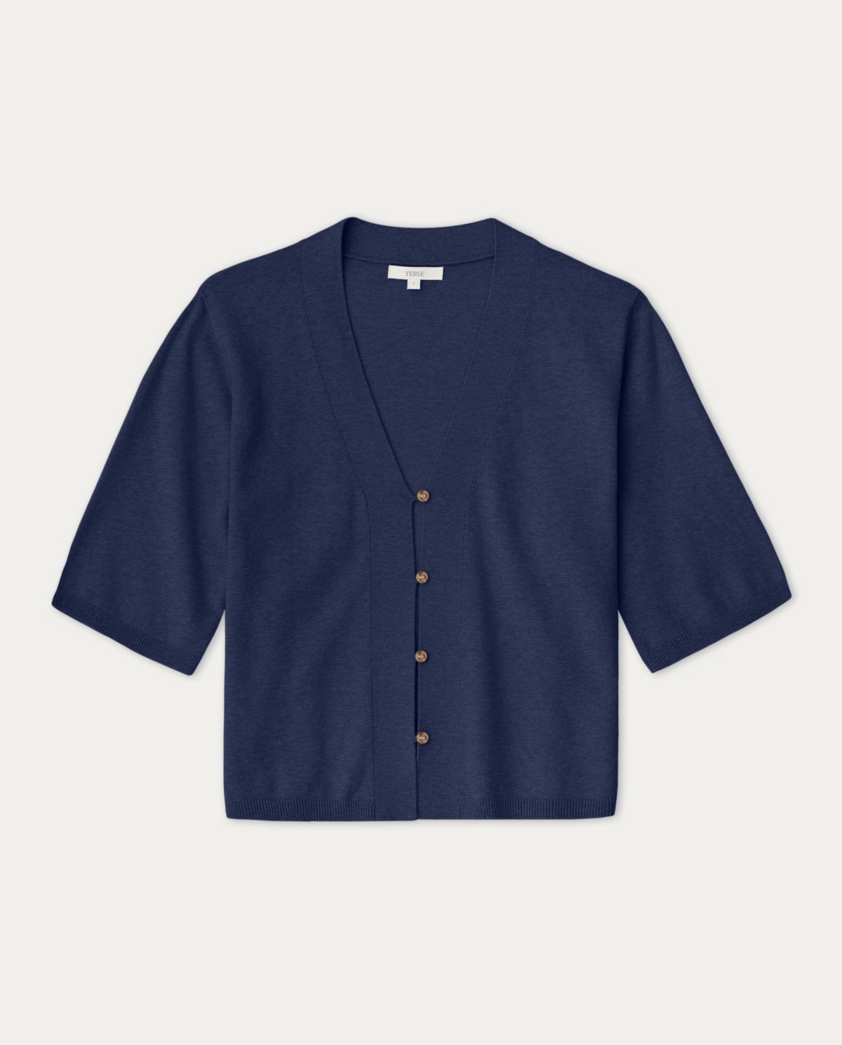 Cardigan manches courtes Navy 4