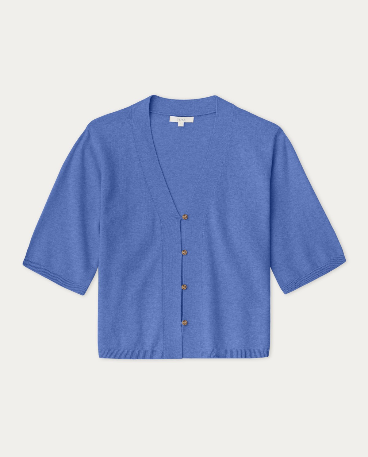 Short-sleeve cardigan Blue 3