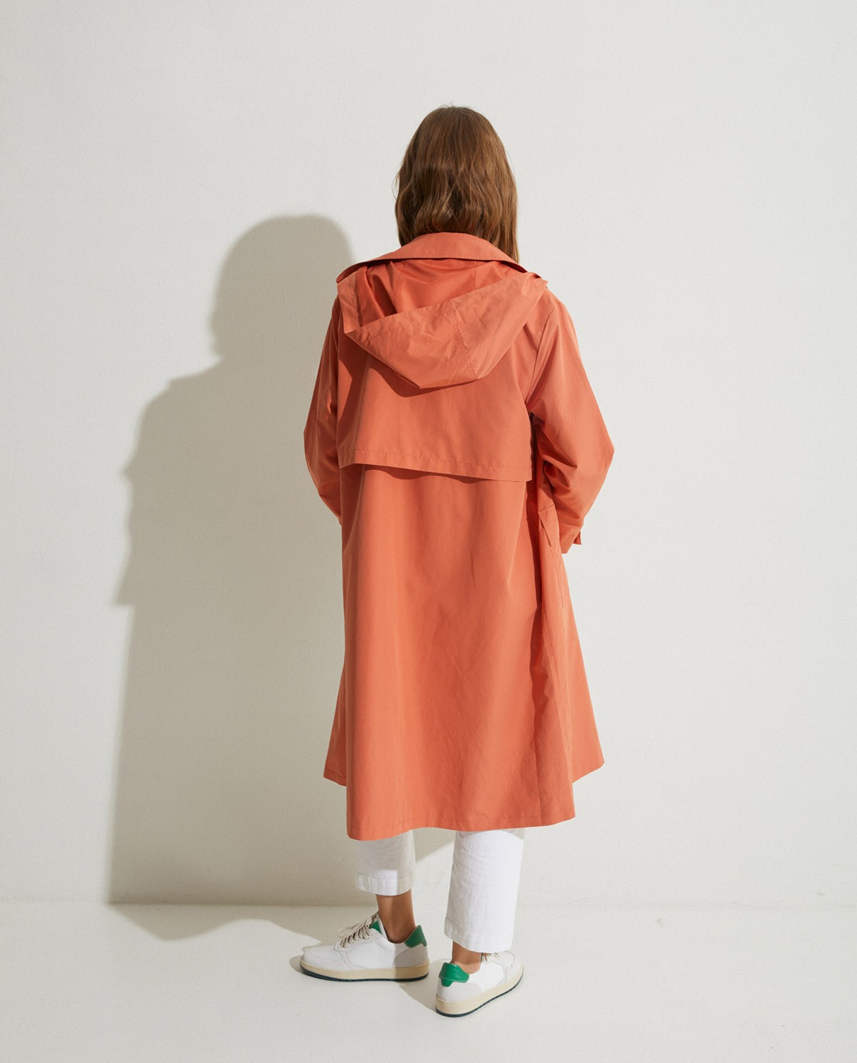 Water-repellent raincoat Orange 6