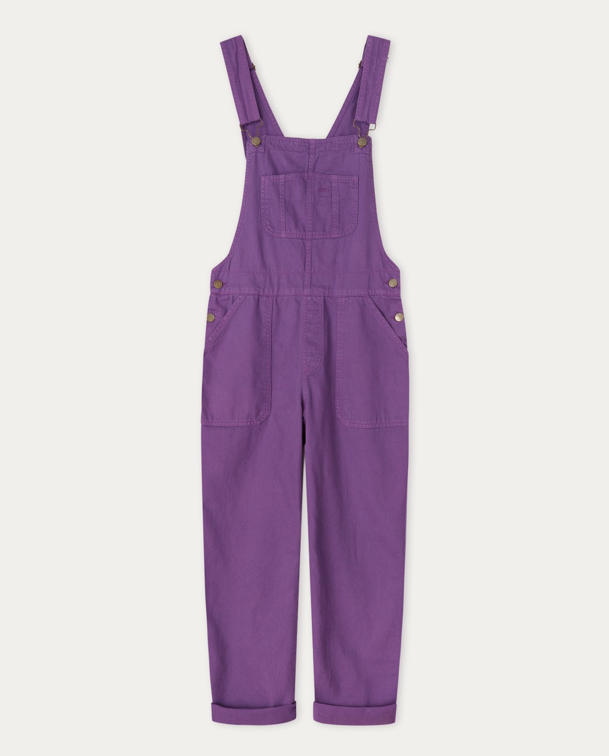 Denim overalls Purple 4